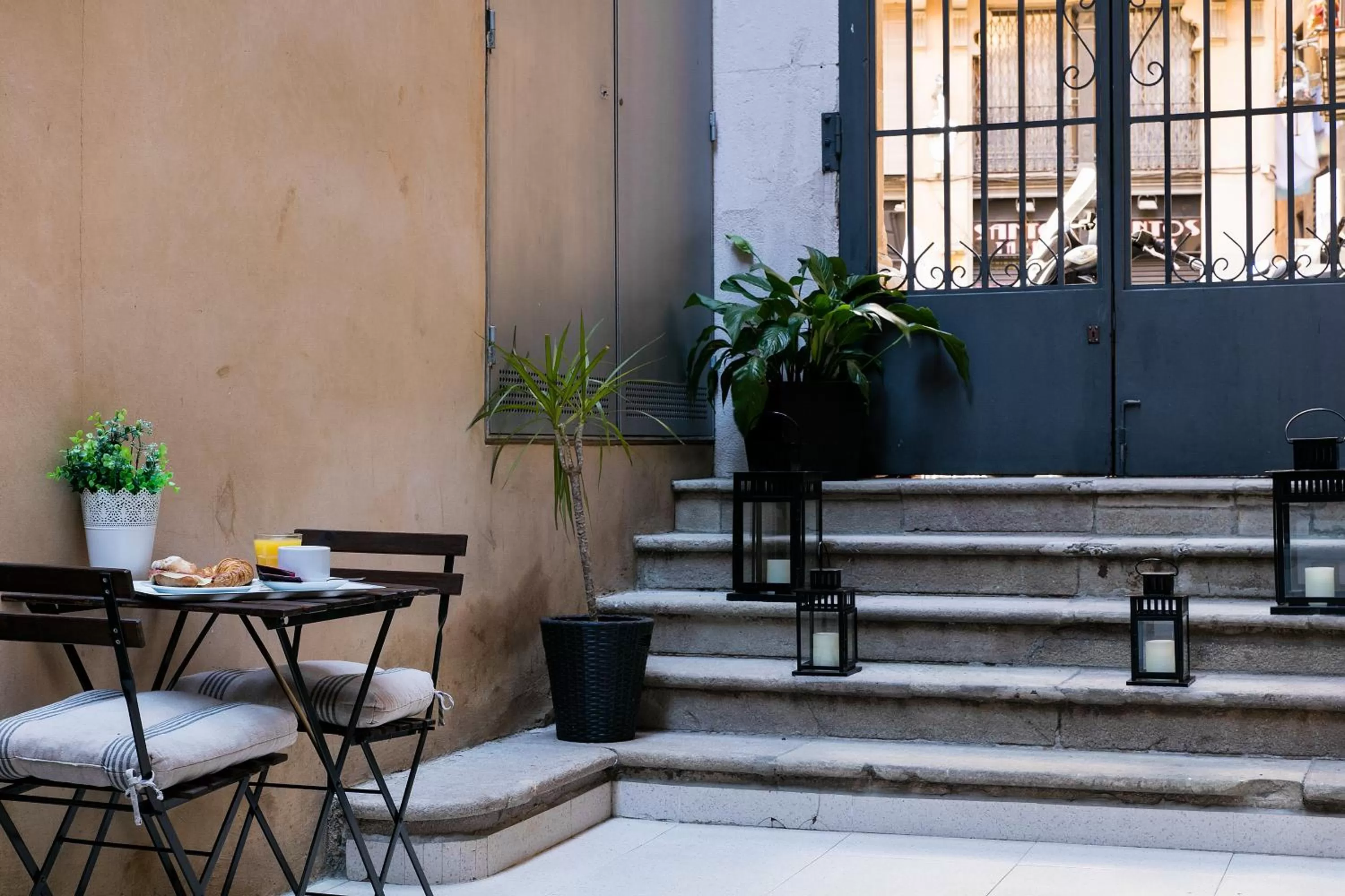 Balcony/Terrace in Hotel Condal