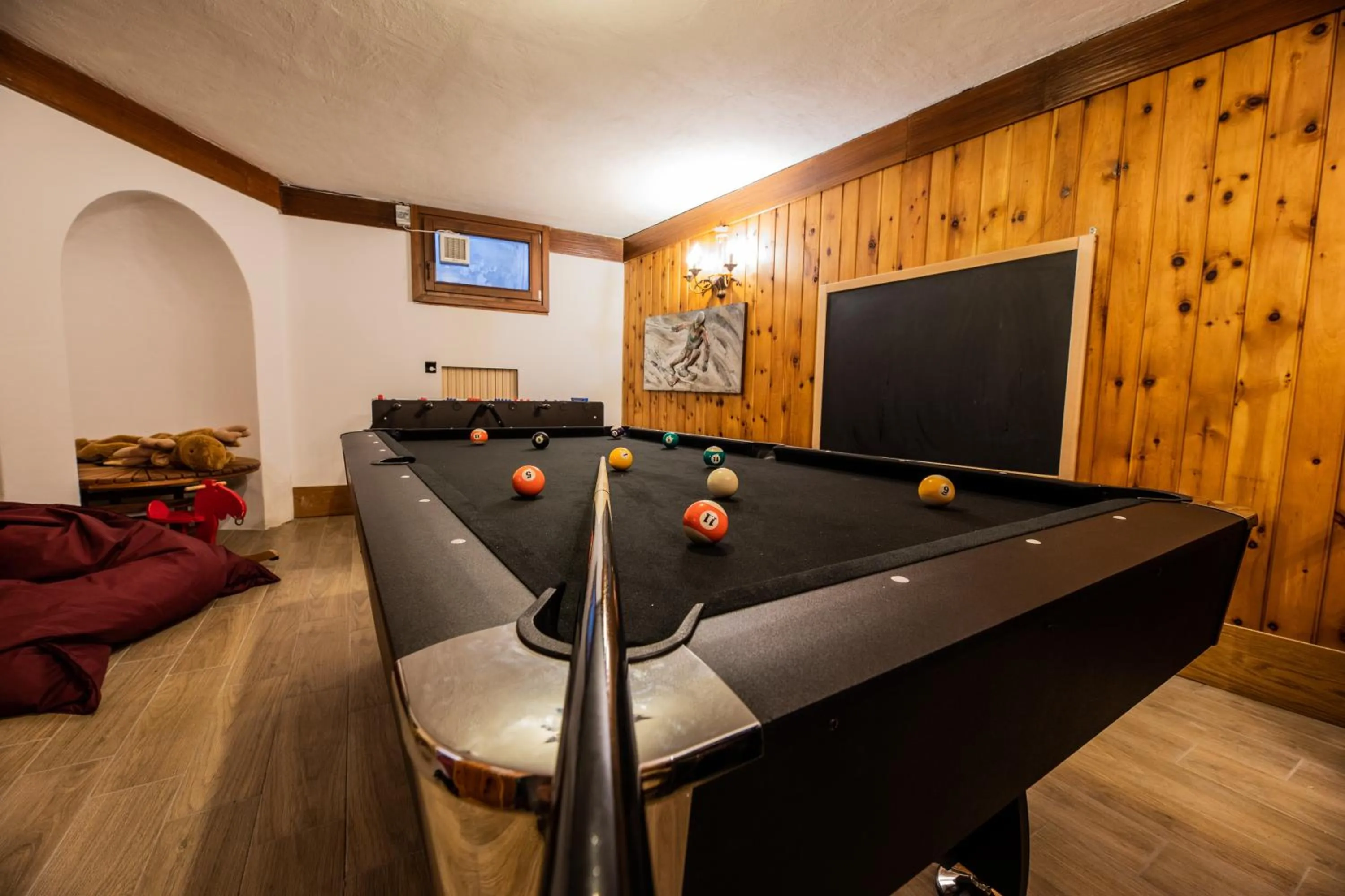 Billiard in Hotel Courmayeur
