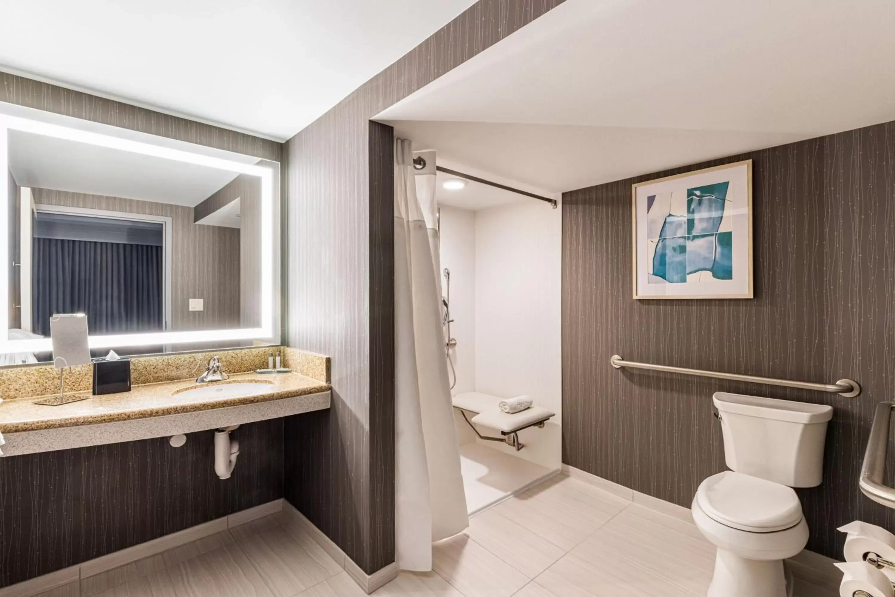 Bathroom in Courtyard by Marriott Boston Waltham