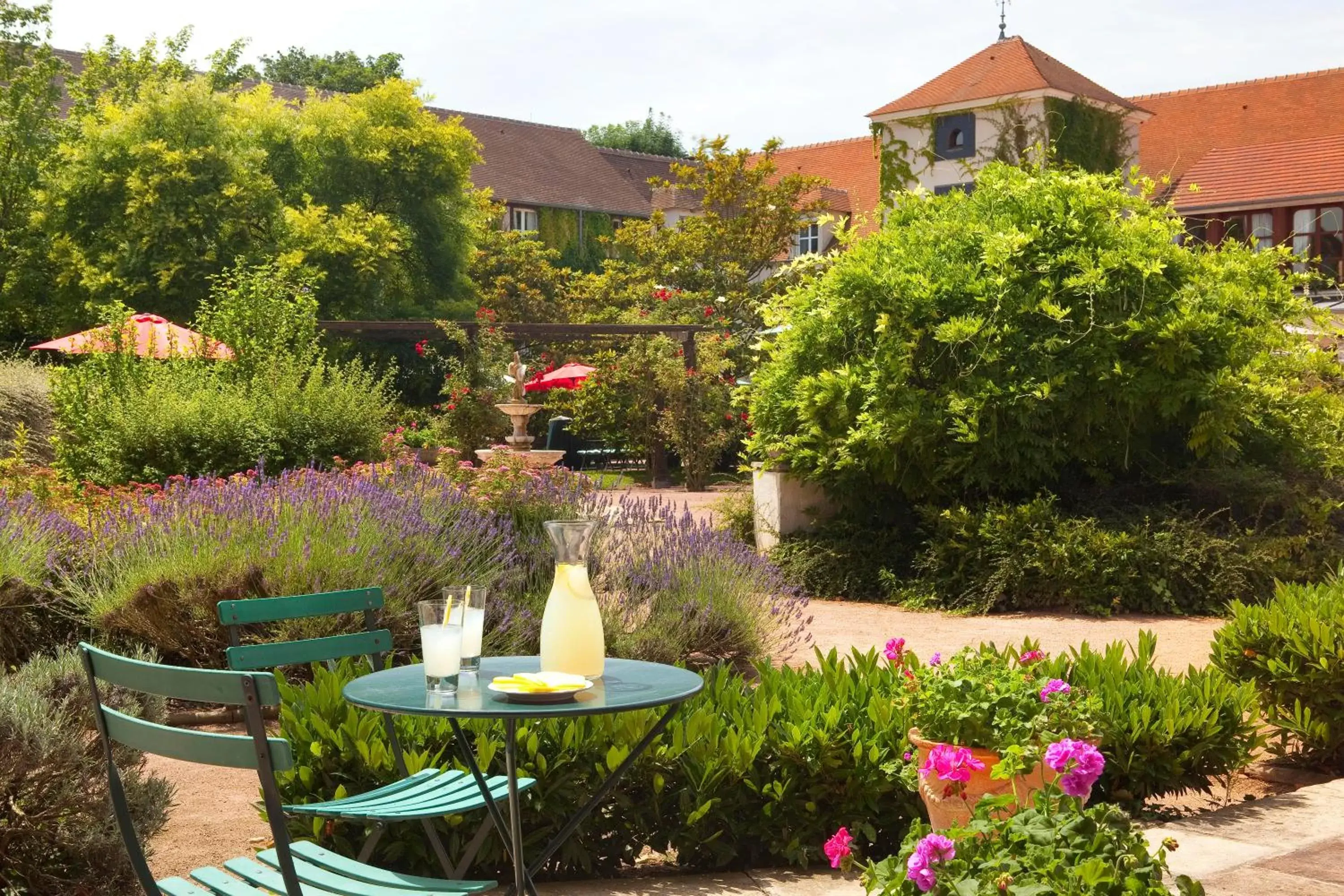 Garden in Le Manoir de Gressy