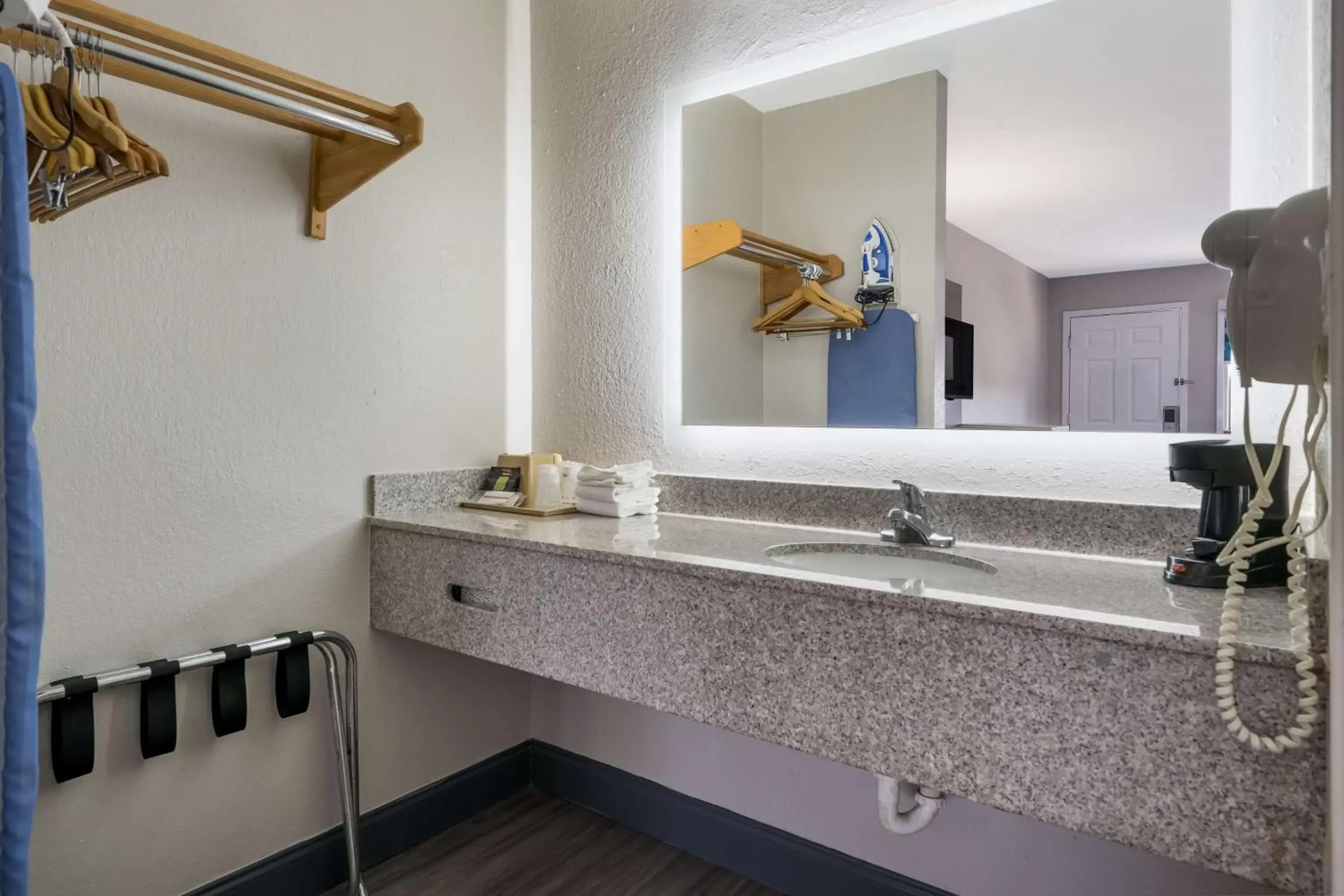 Bathroom in SureStay Hotel by Best Western Spring North Houston