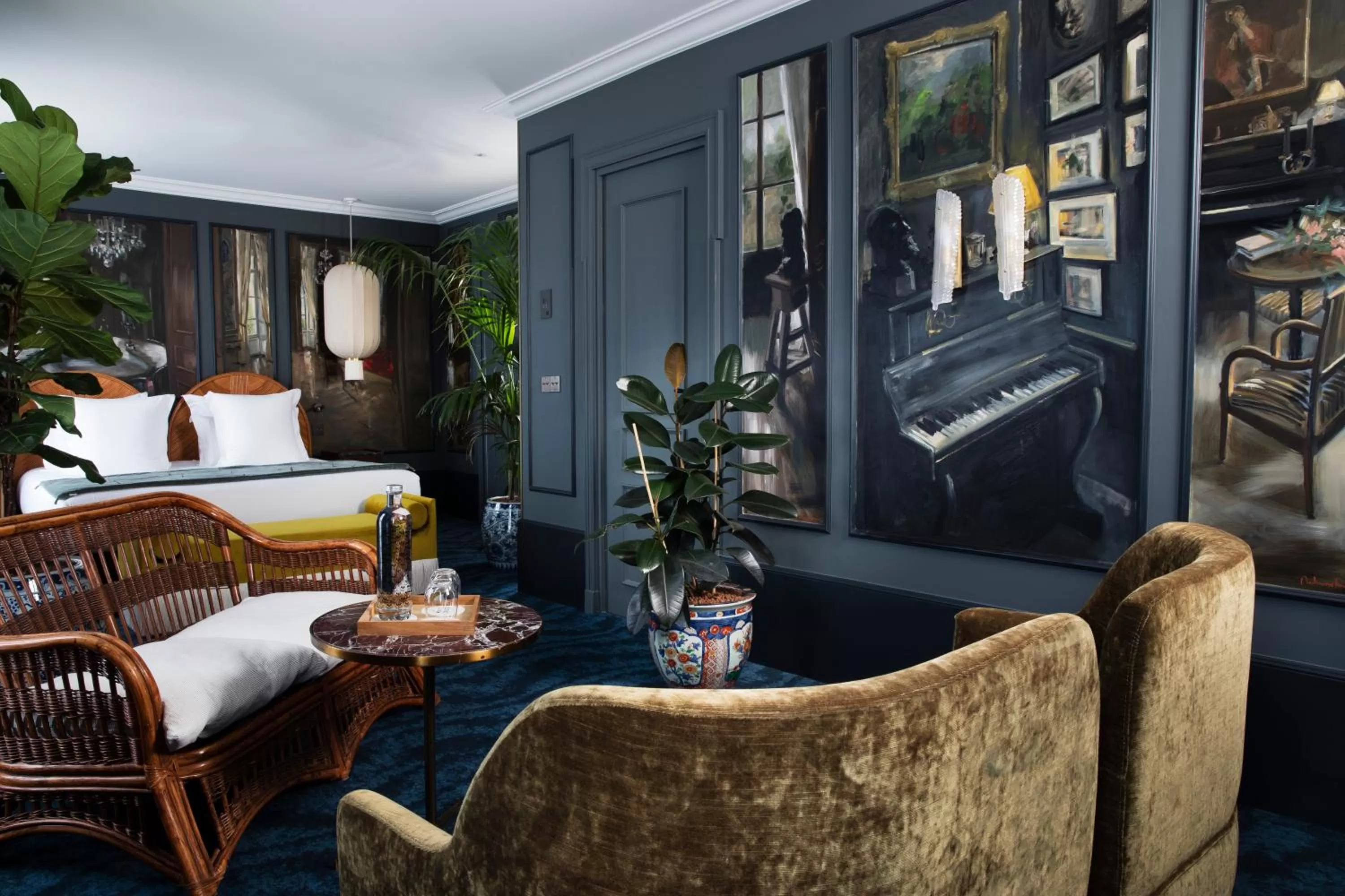 Photo of the whole room in Hôtel Monte Cristo