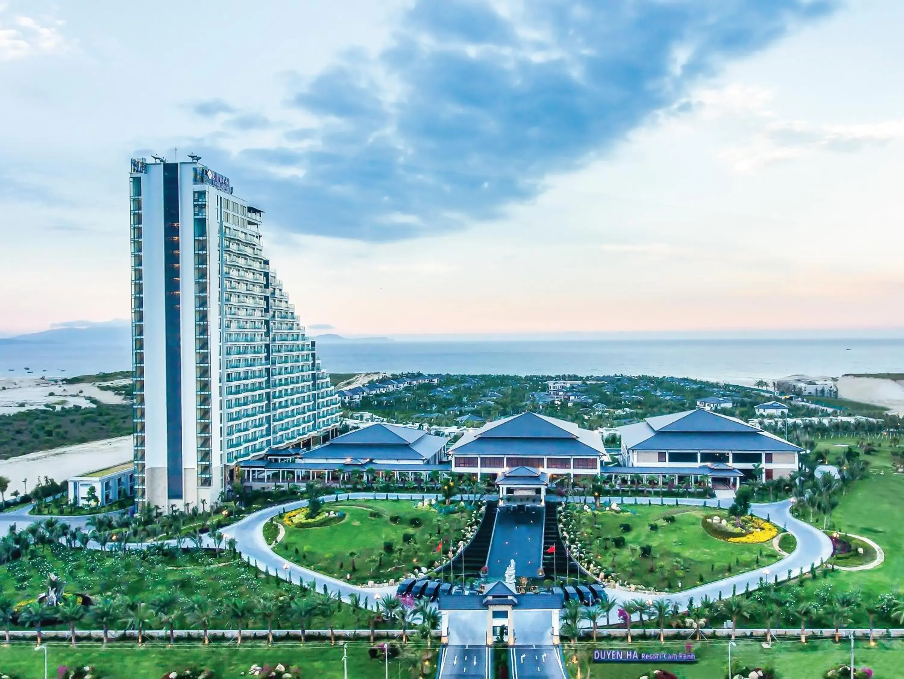 Bird's eye view in Duyen Ha Resort Cam Ranh