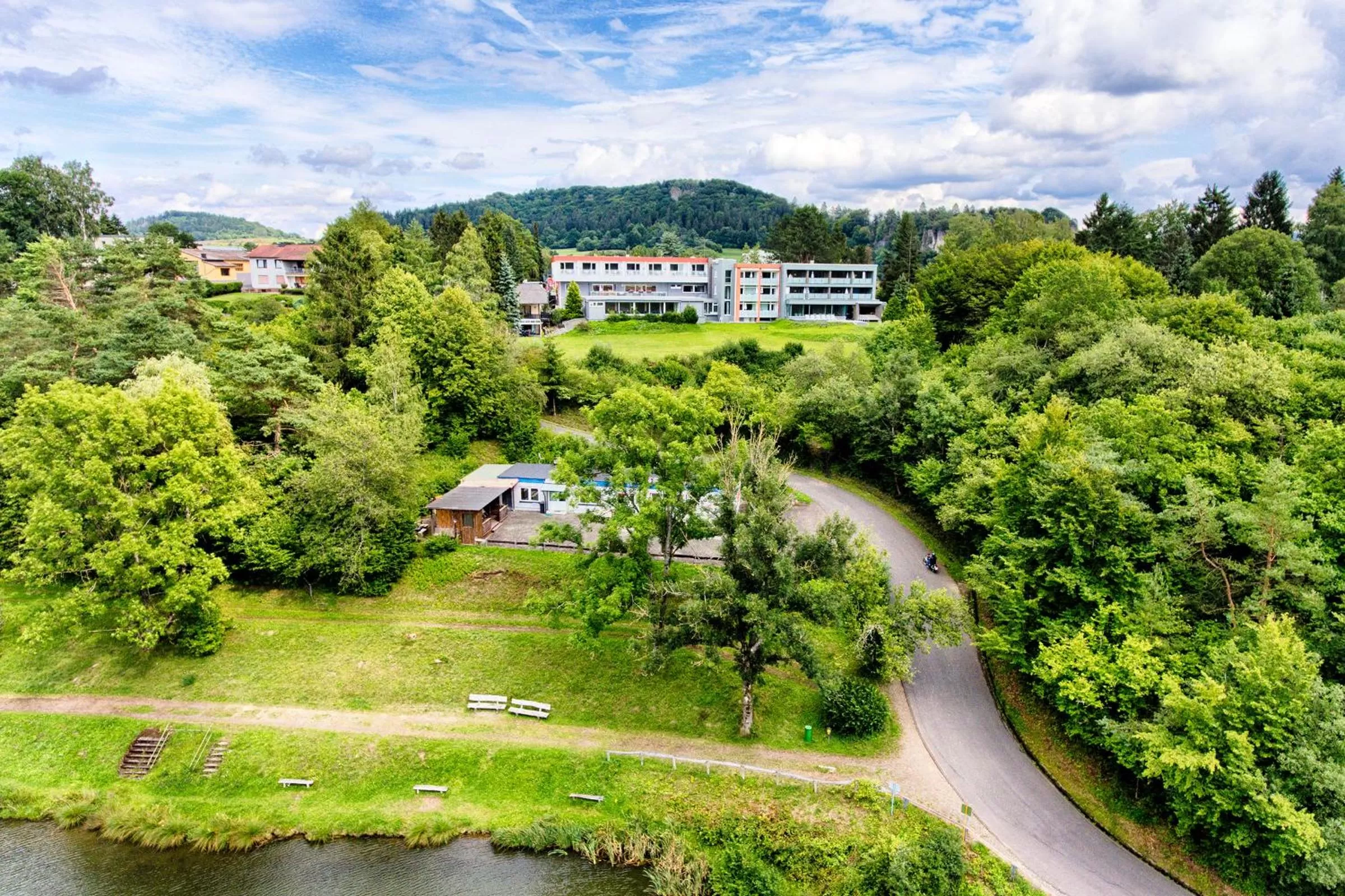 Bird's eye view in Seehotel am Stausee 4 Sterne Superior