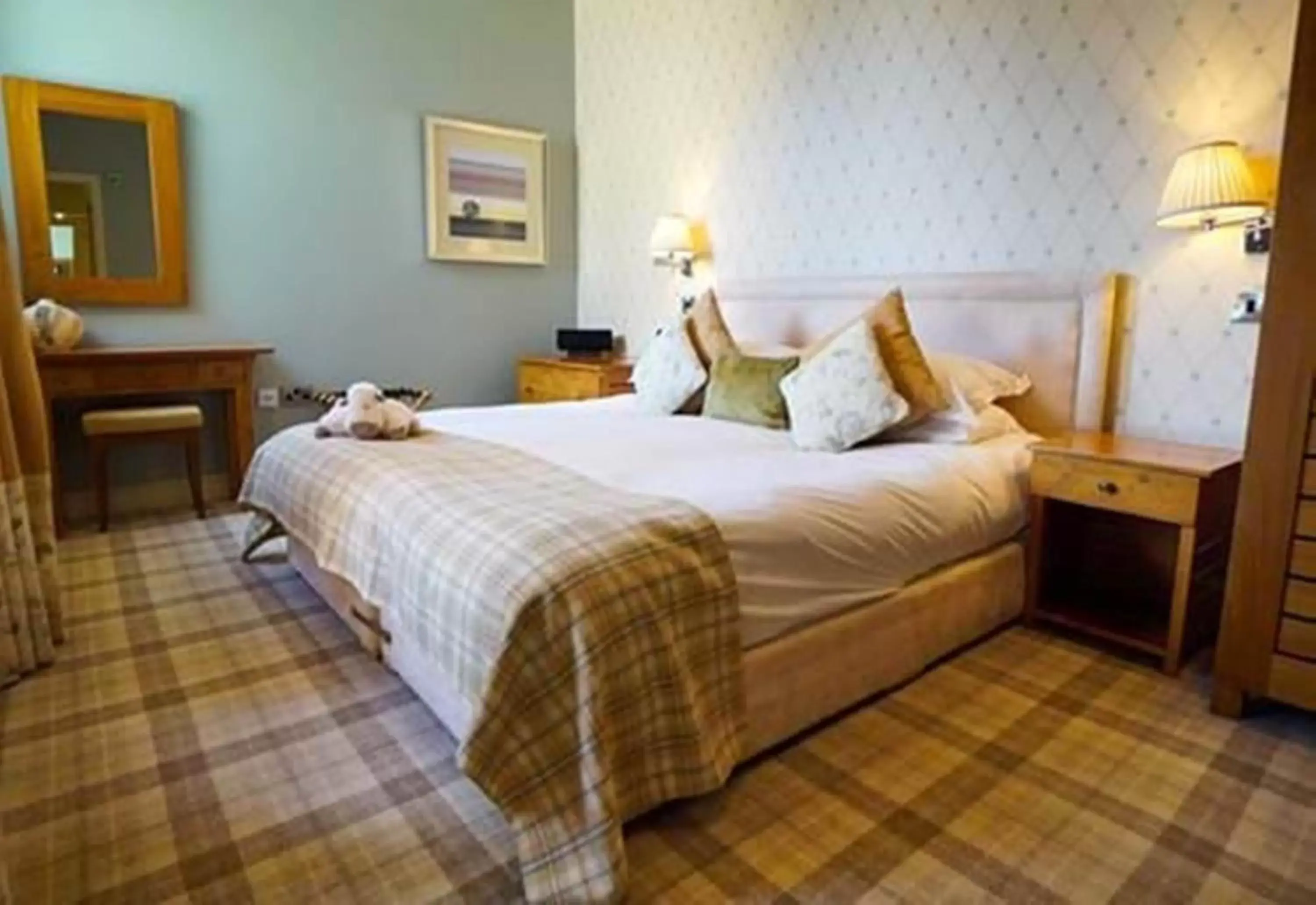 Photo of the whole room, Bed in Feversham Arms Hotel & Verbena Spa