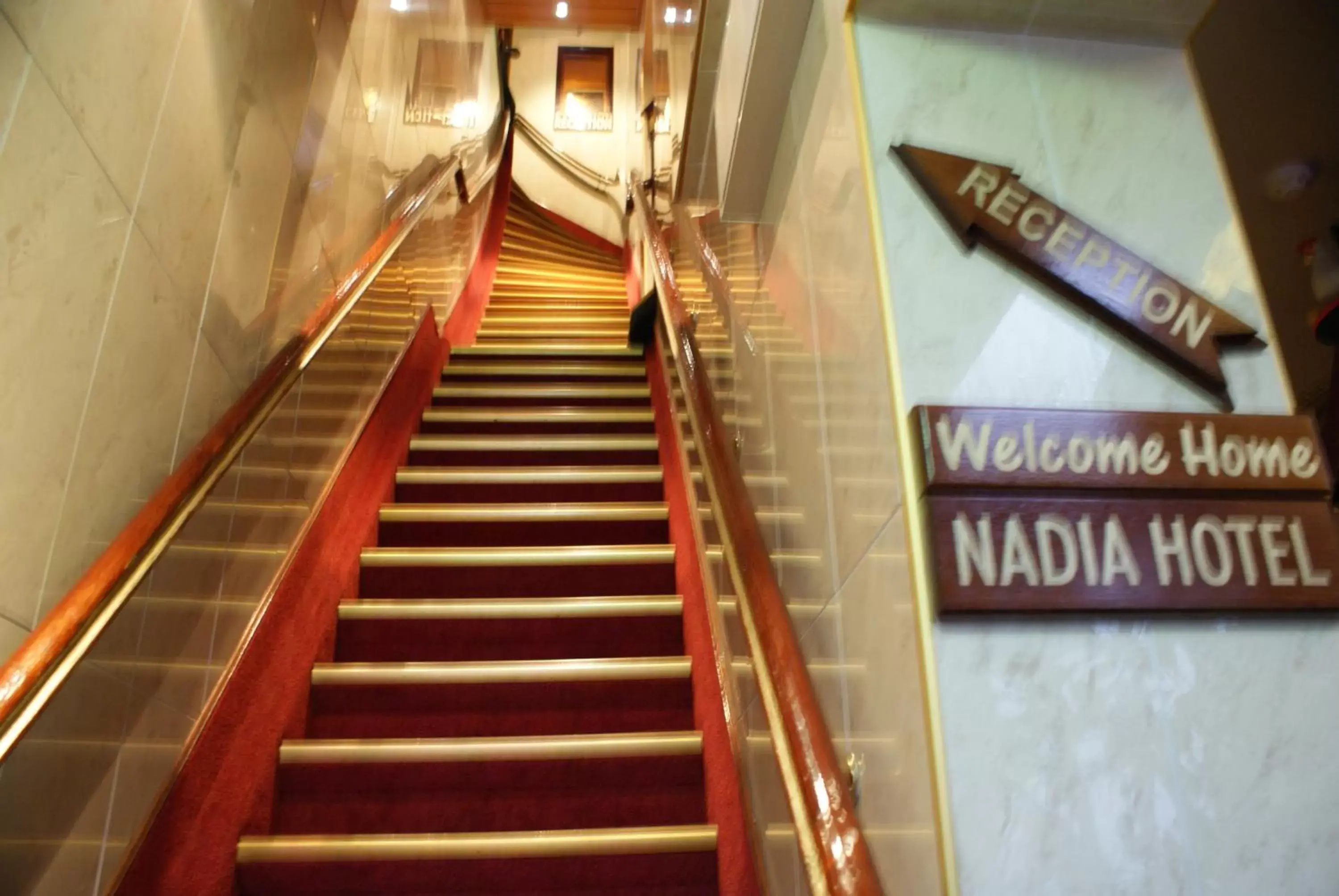Facade/entrance in Nadia Hotel