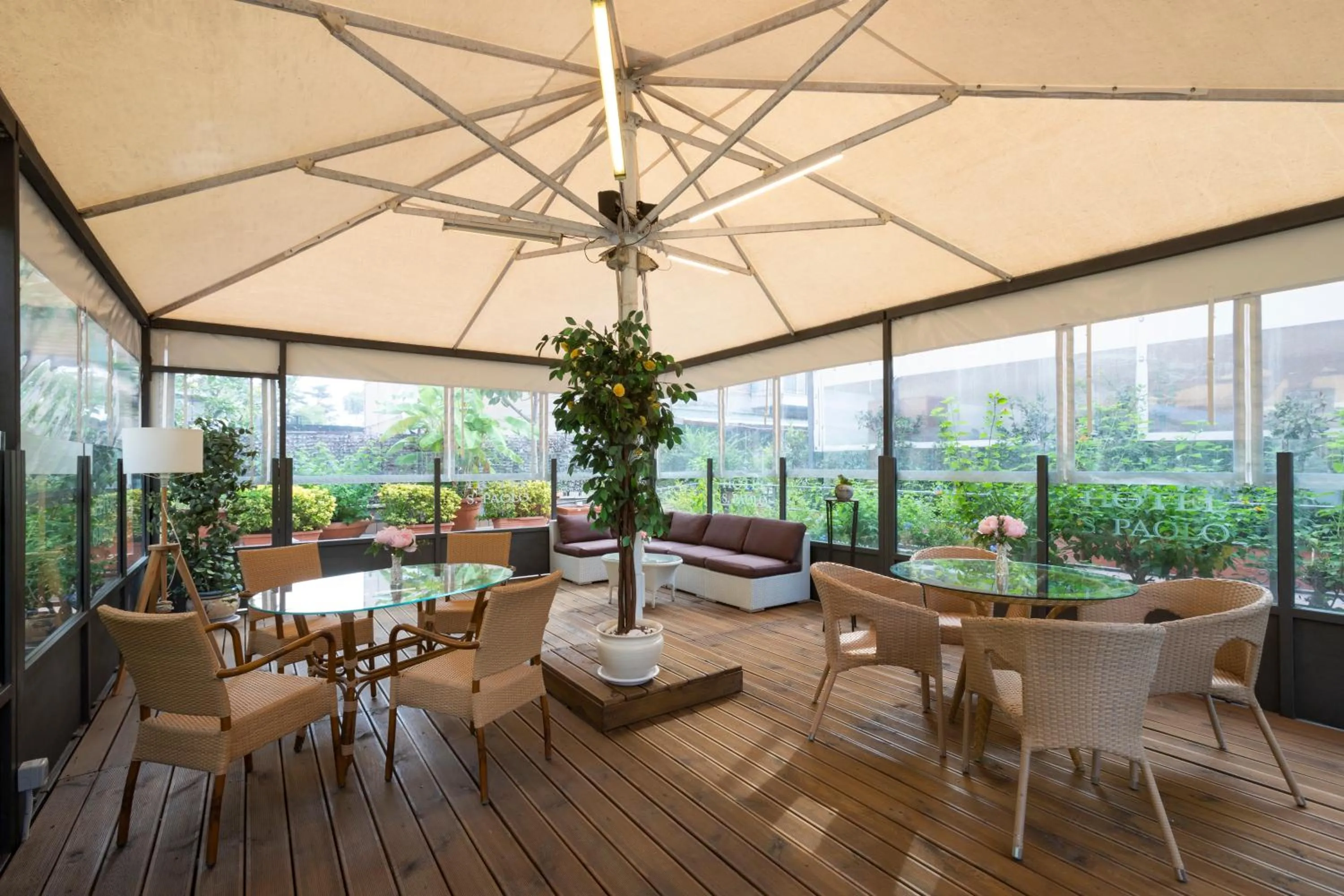 Garden in Hotel San Paolo