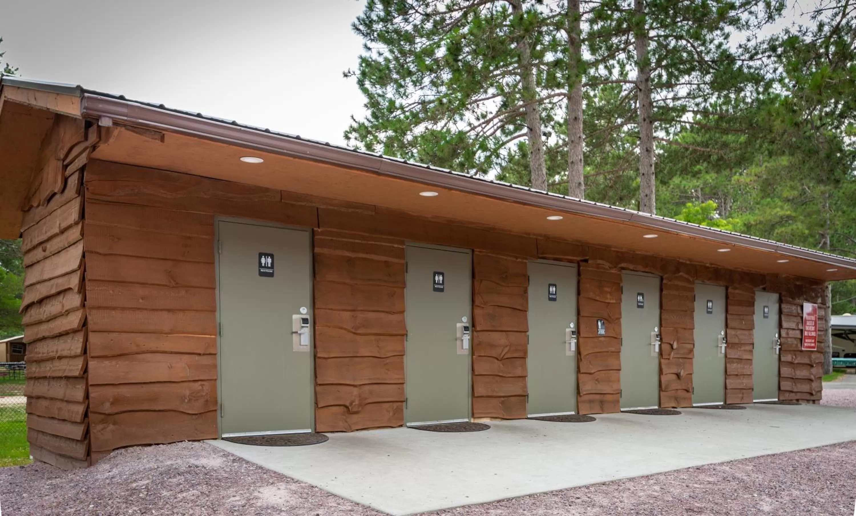 Shower in Natura Treescape Resort