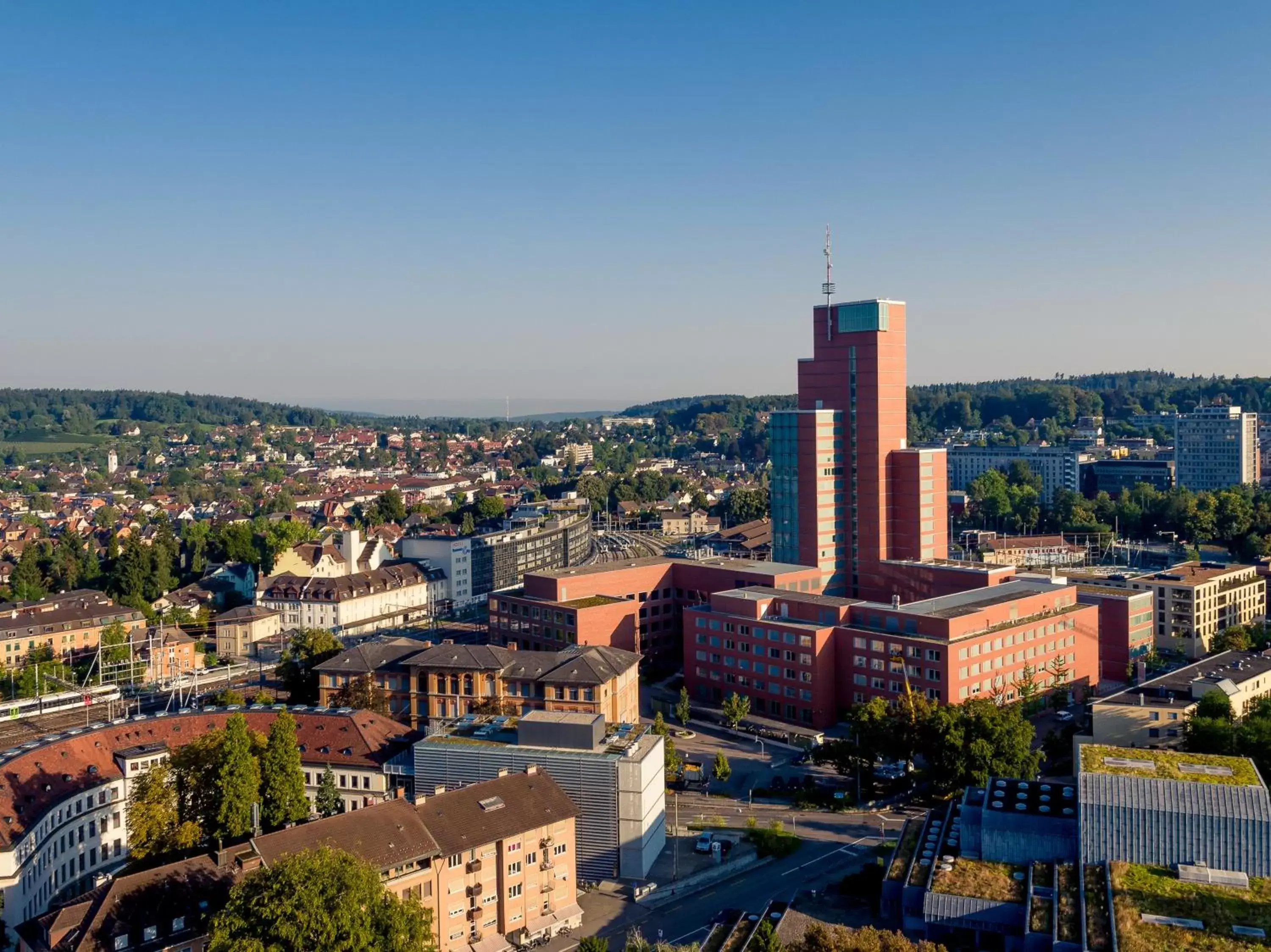 Location, Bird's-eye View in ibis Winterthur City