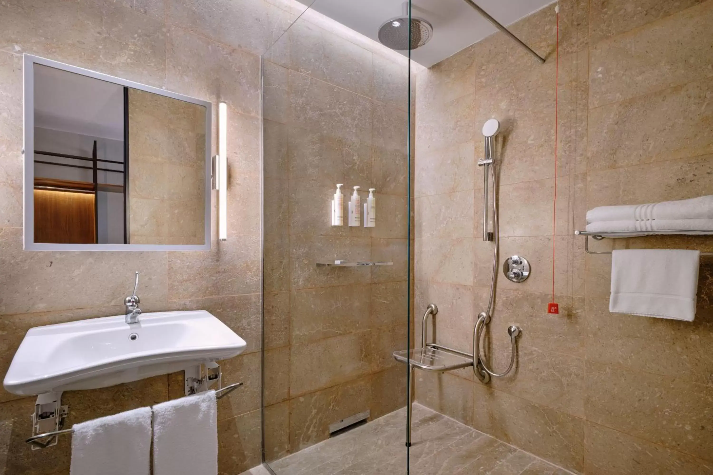 Bathroom in Tunis Marriott Hotel