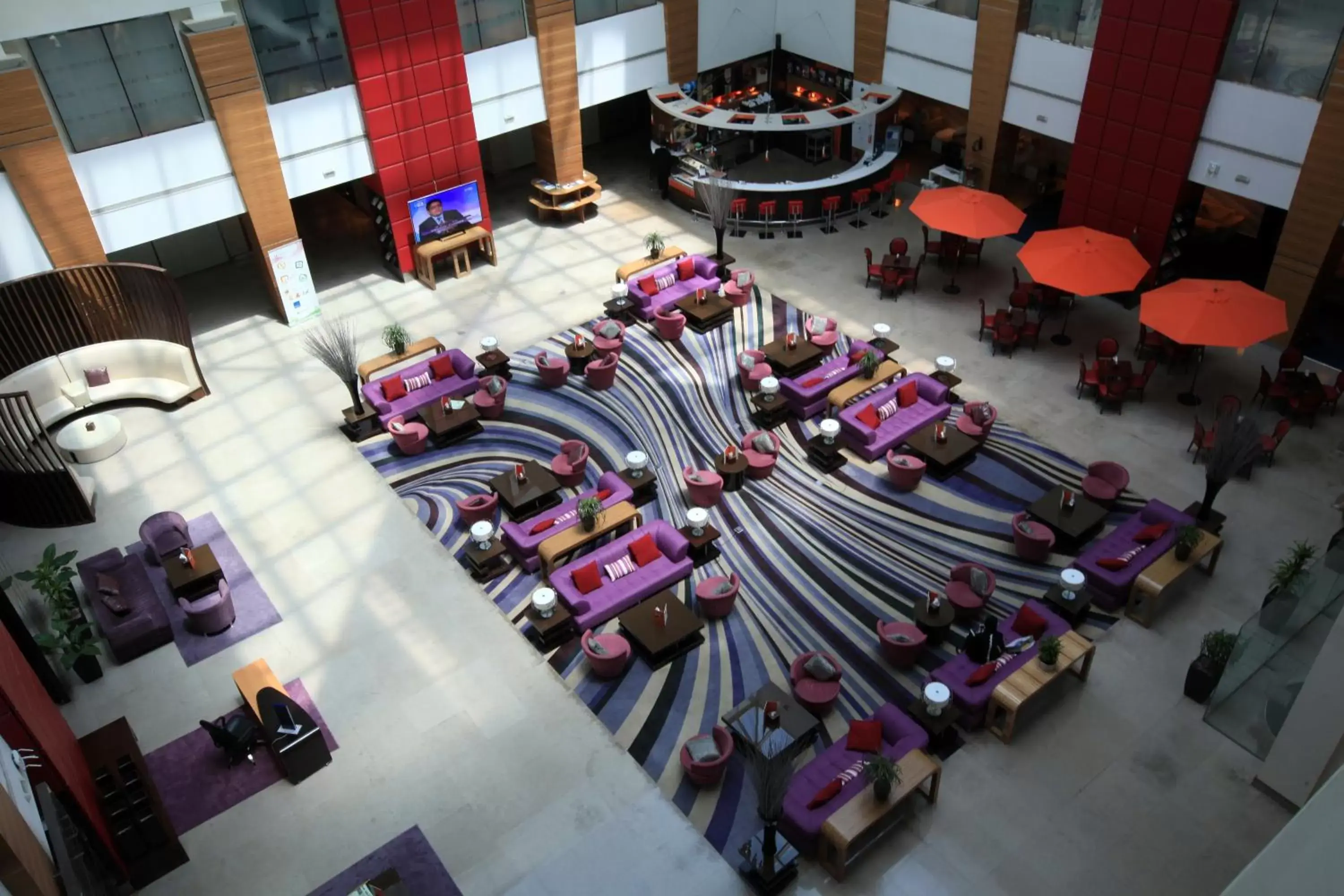 Lobby or reception in Novotel Dammam Business Park