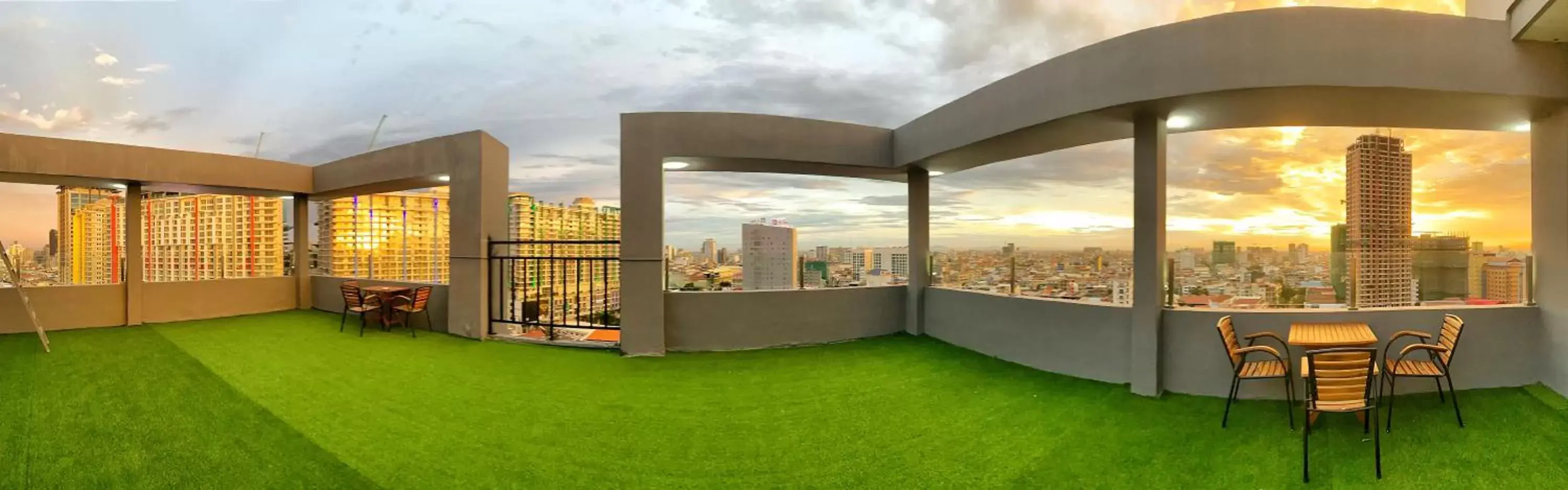 Balcony/Terrace in Yunfan Hotel