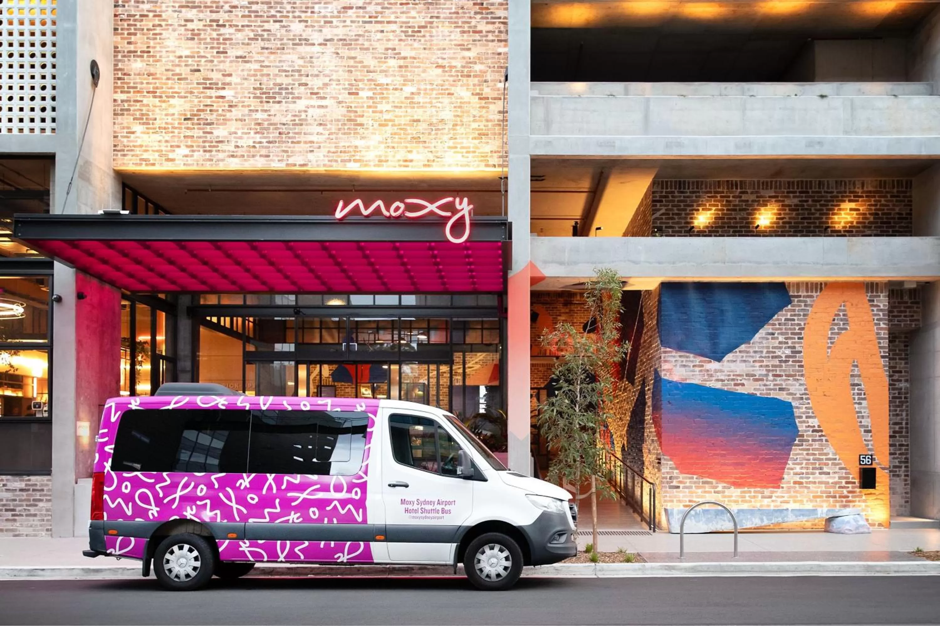 Property building in Moxy Sydney Airport