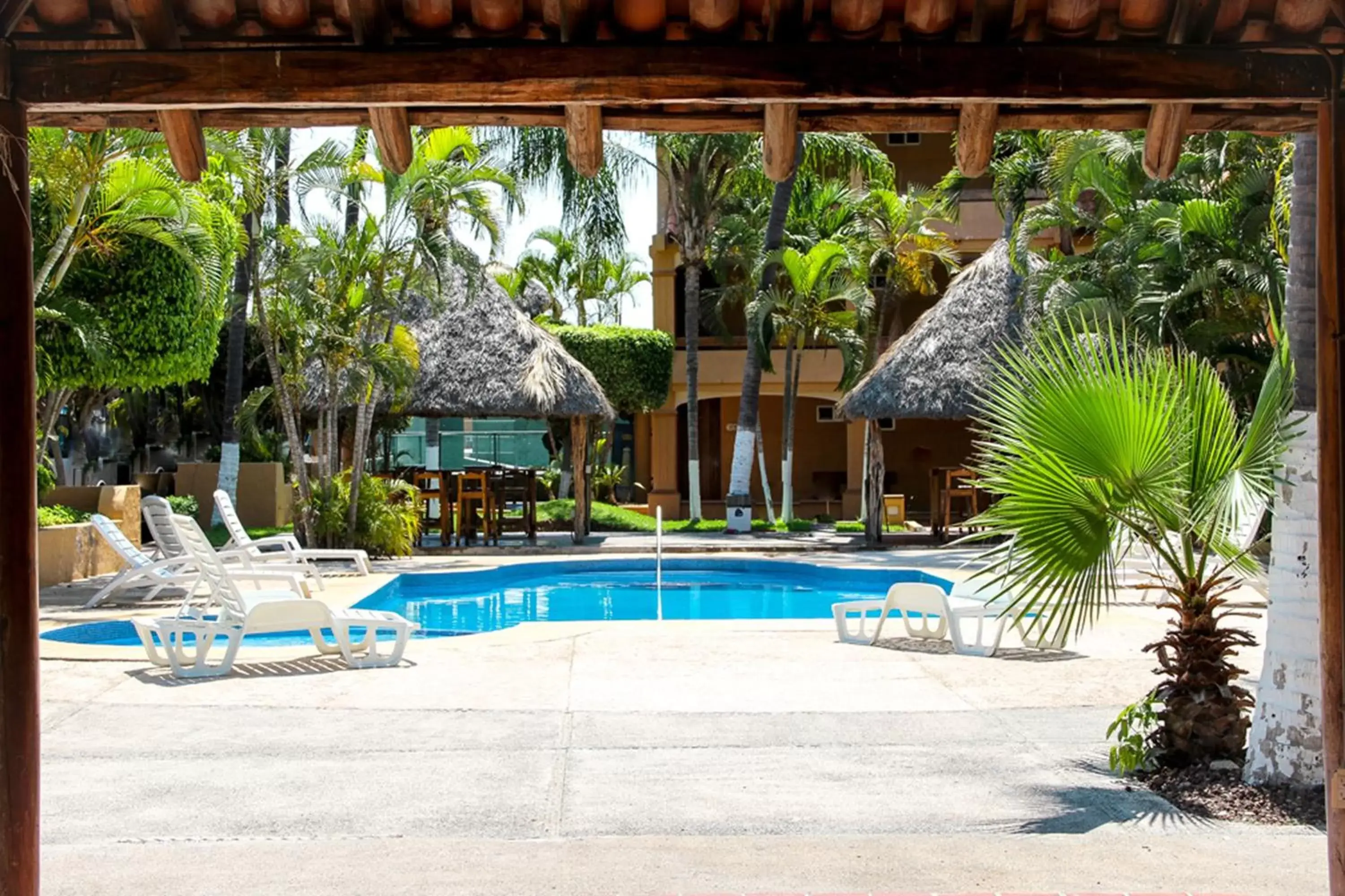 Swimming Pool in Hotel Margaritas