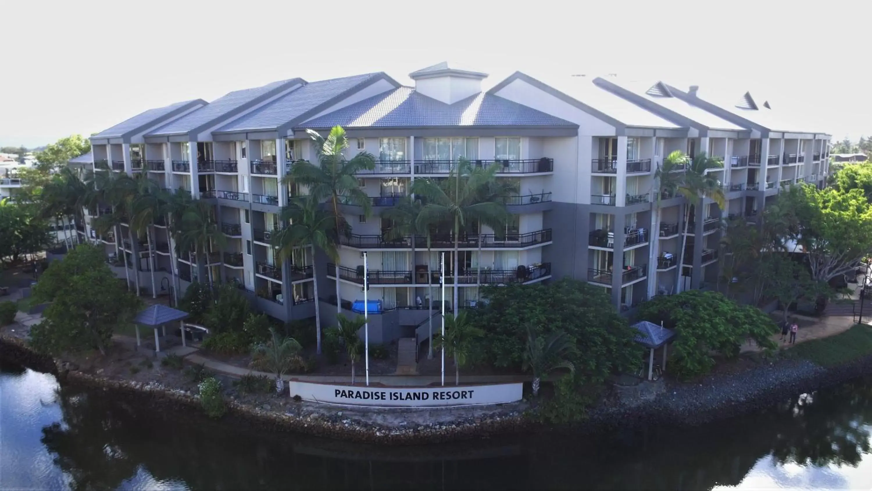 Property Building in Paradise Island Resort