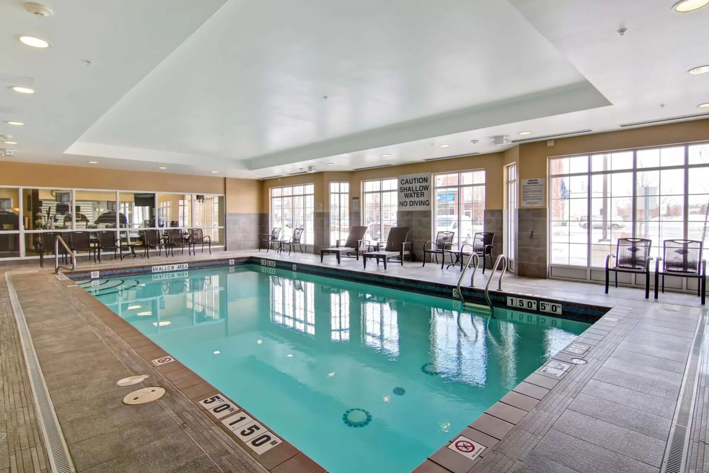 Pool view, Swimming Pool in Homewood Suites by Hilton Toronto-Markham