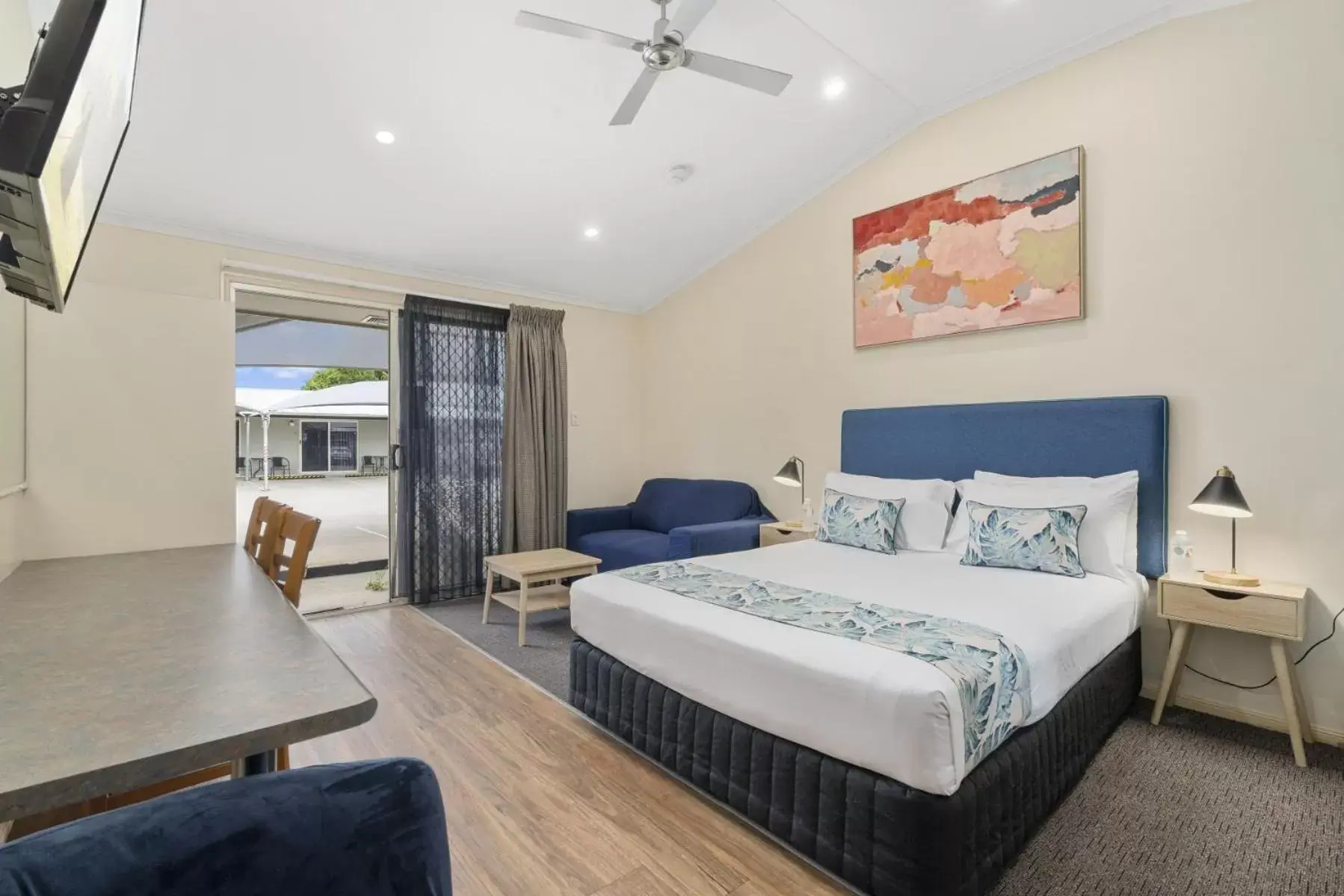 Bedroom, Bed in Caboolture Central Motor Inn, Sure Stay Collection by BW