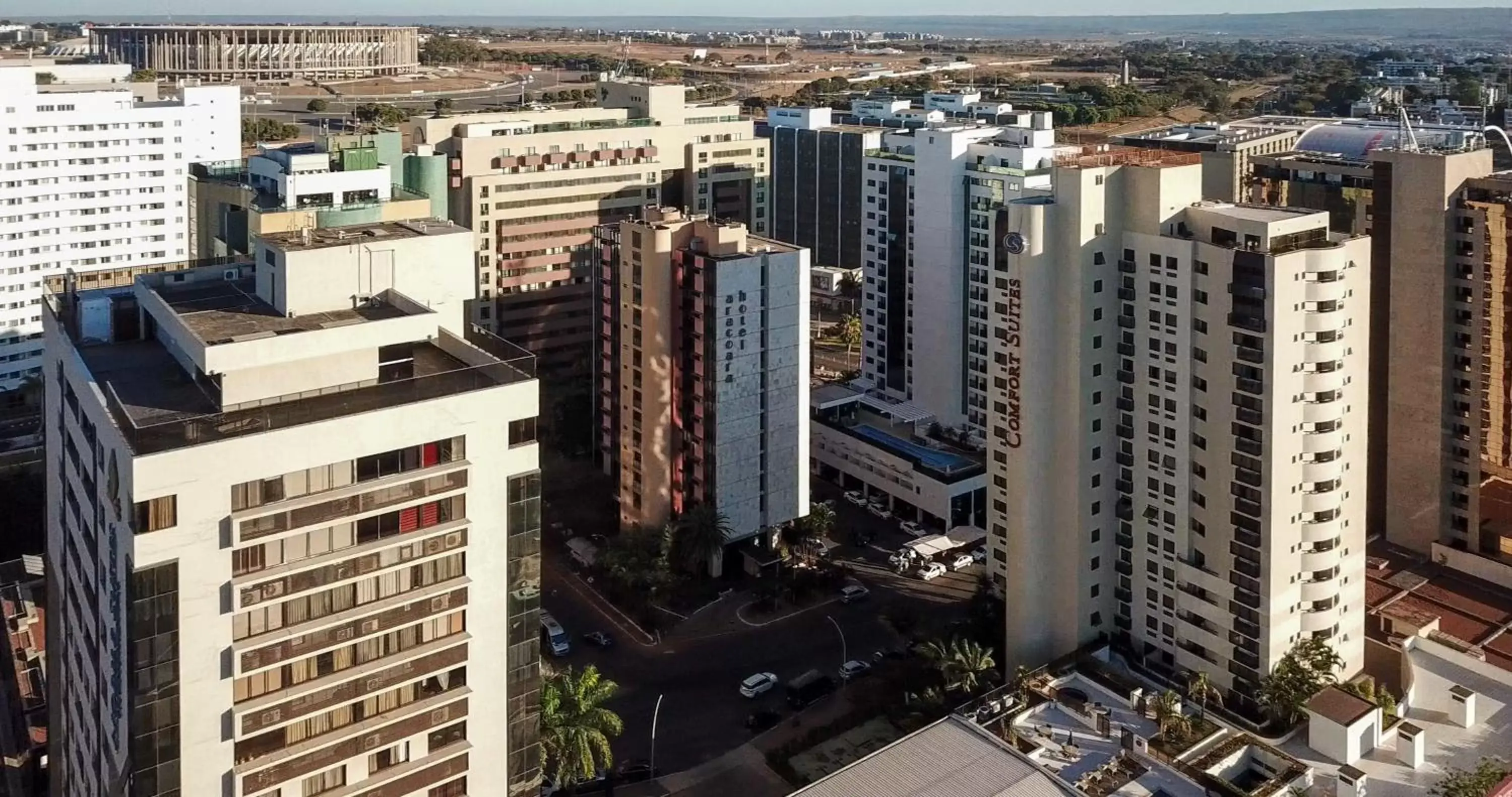 Bird's eye view, Bird's-eye View in Comfort Suites Brasília