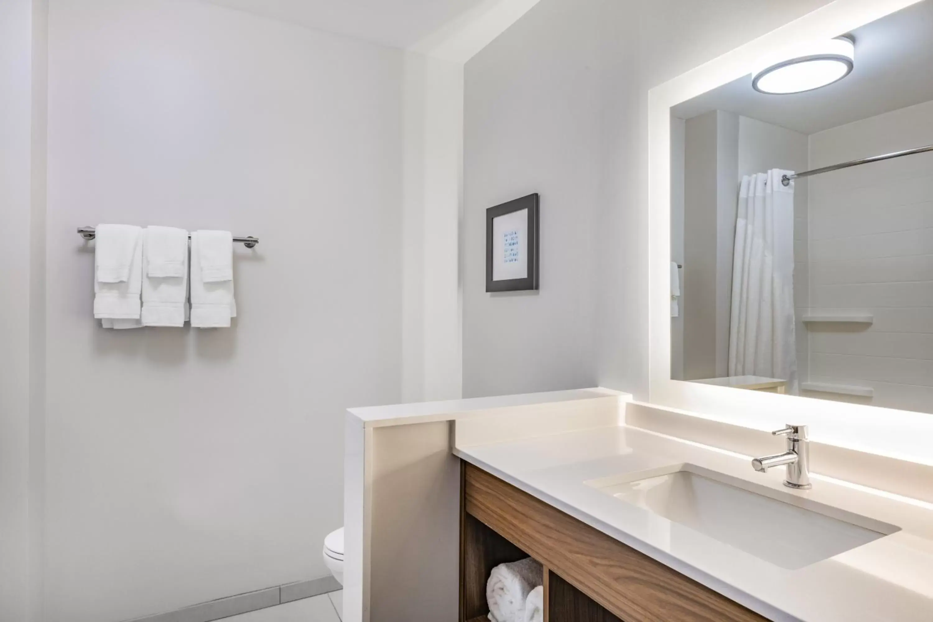 Photo of the whole room, Bathroom in Holiday Inn Express & Suites - Lincoln Downtown , an IHG Hotel