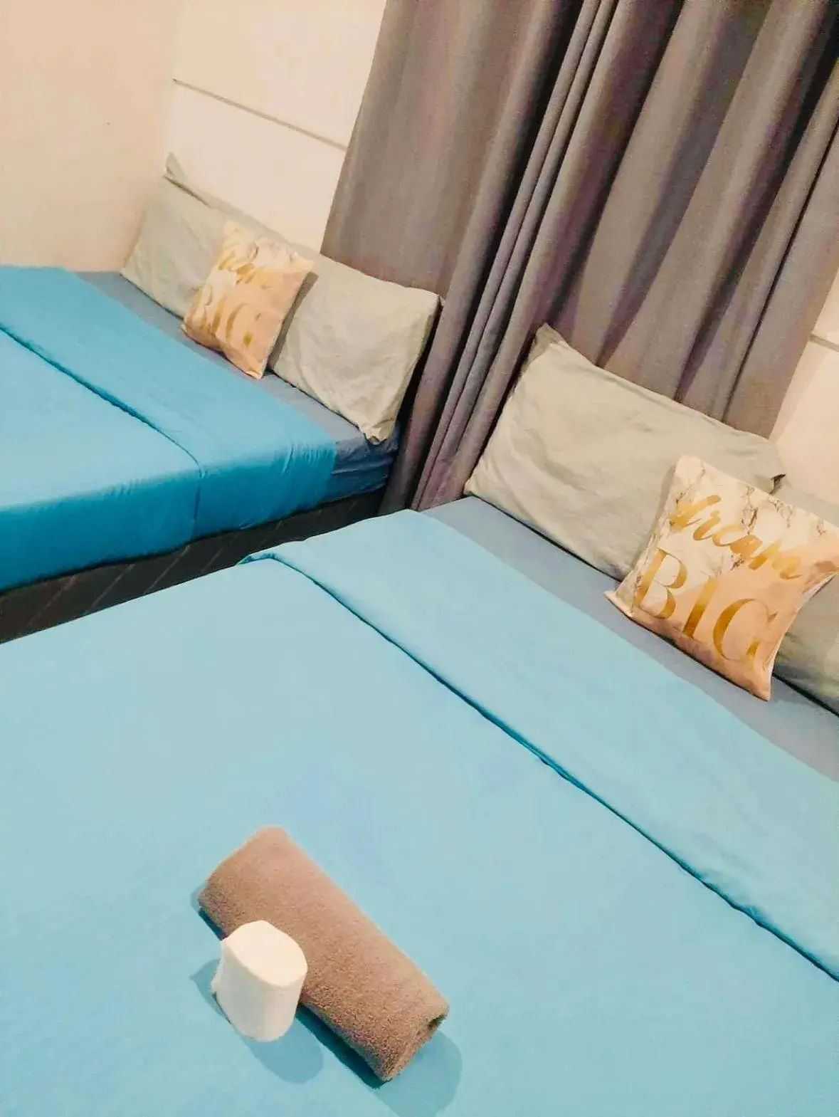 Bed in Hometown Hotel Bacolod