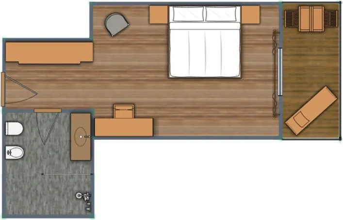 Superior Double or Twin Room in Cristallo Sport & Wellness Hotel