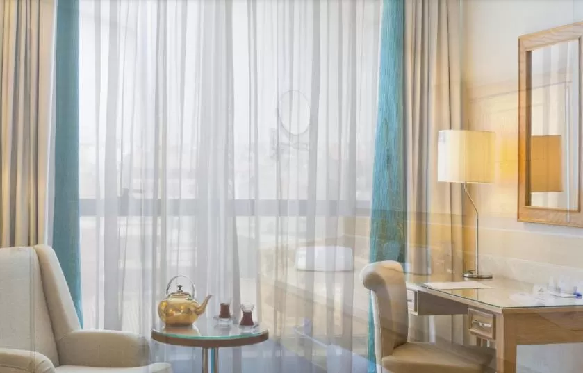 Coffee/tea facilities, Kitchen/Kitchenette in Hotel Setif Plus