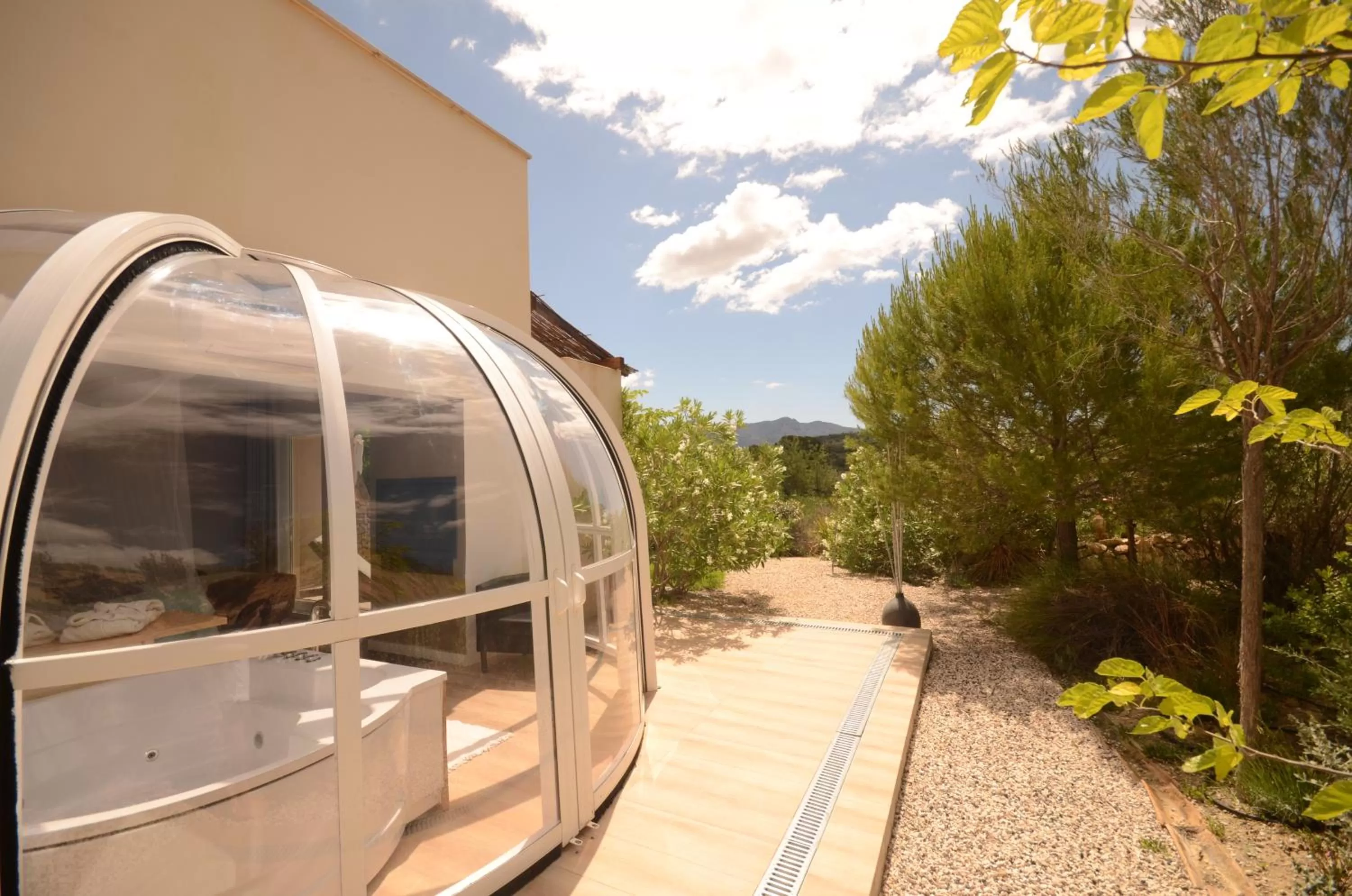 Garden in El Pao Spa