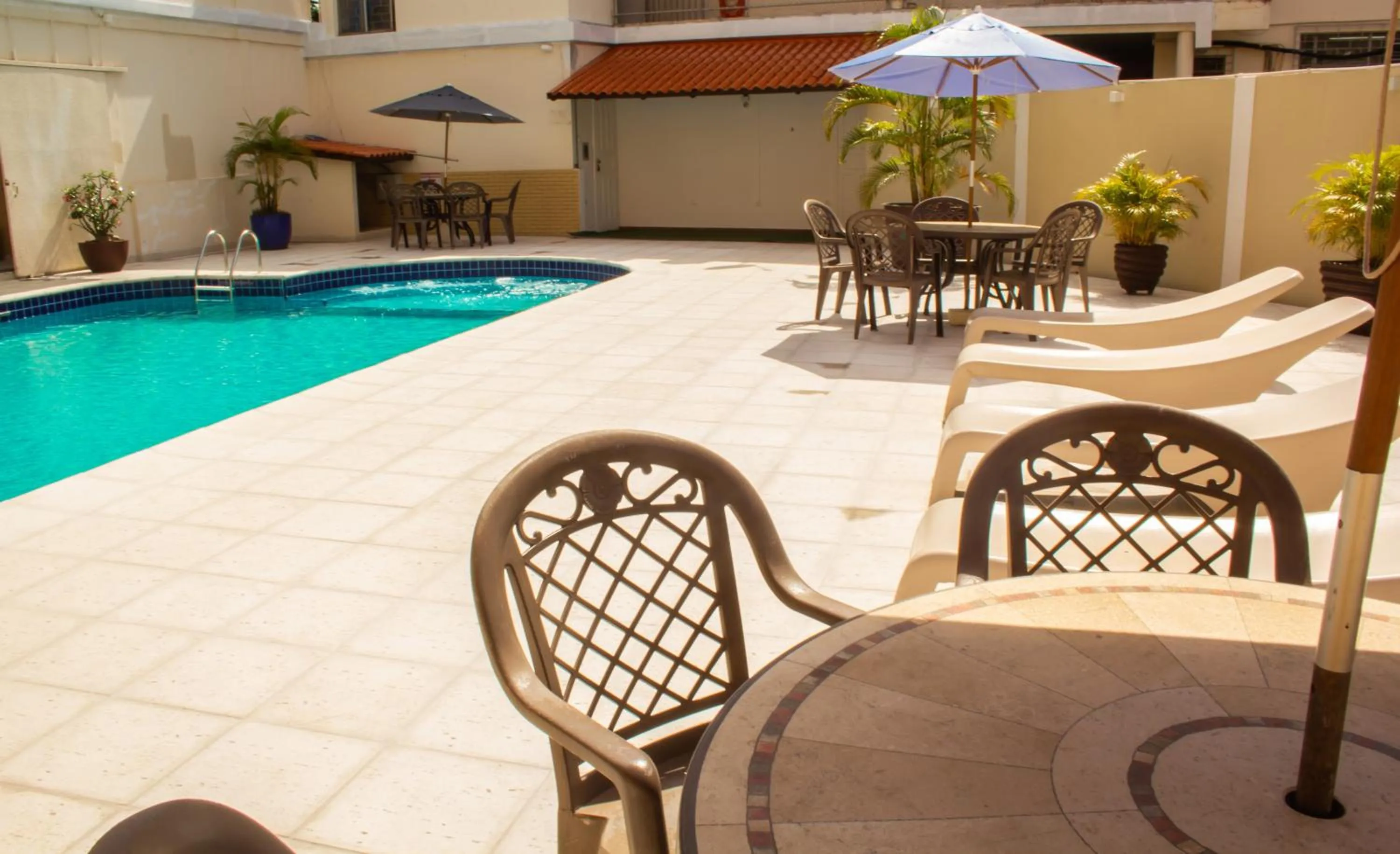 Swimming pool in Aguas do Iguaçu Hotel Centro