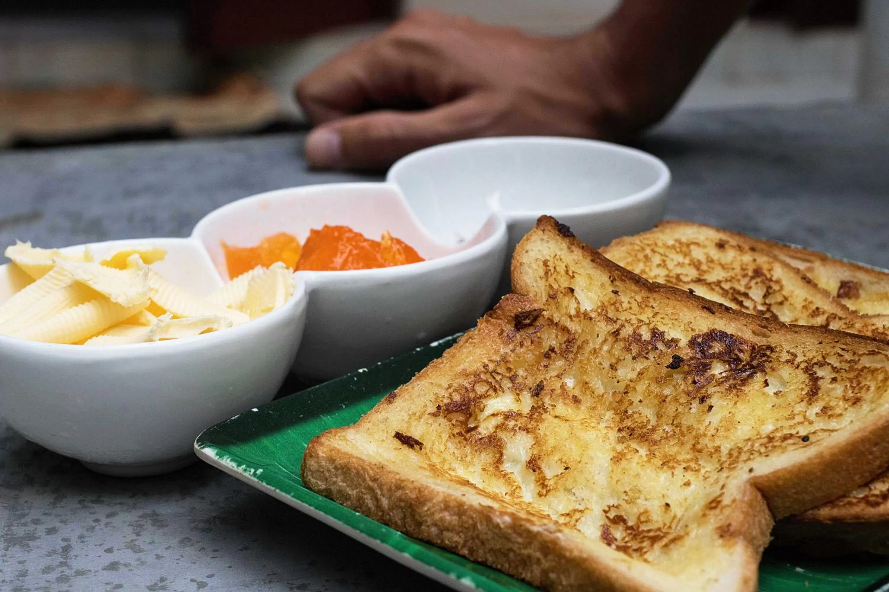 Food and drinks, Food in Villa Taprobane