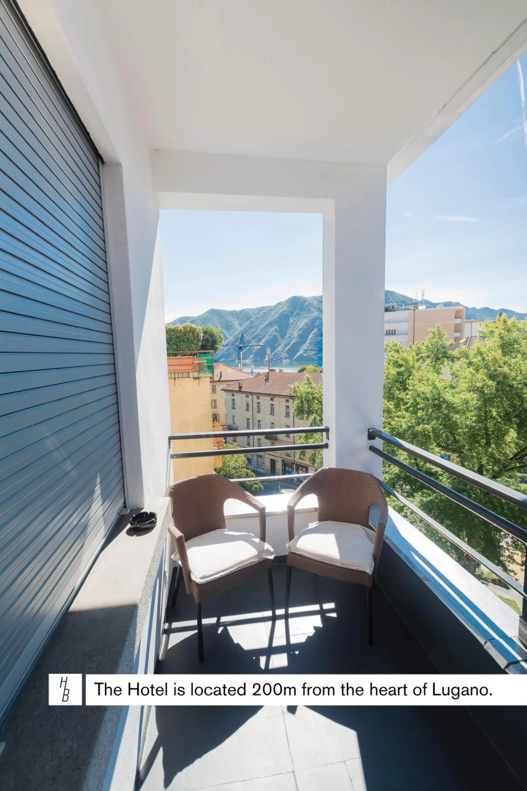 Lake view in HB Lugano Center