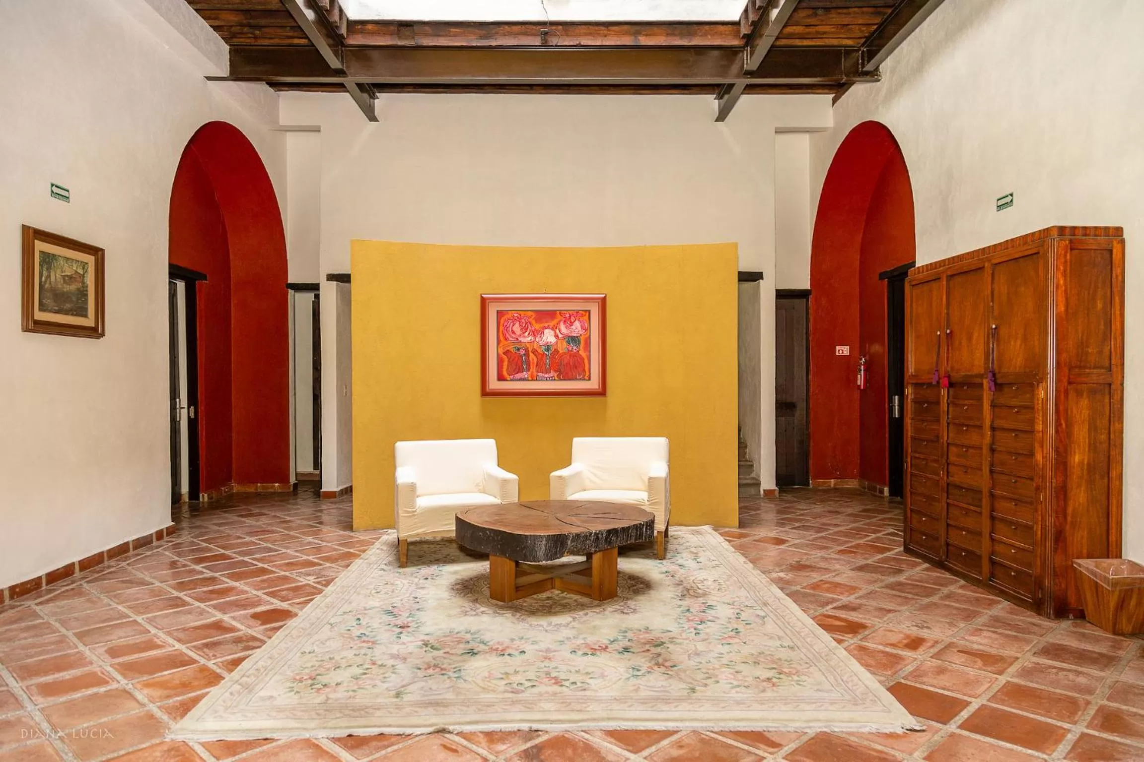 Living room in Hotel Hacienda San Martin