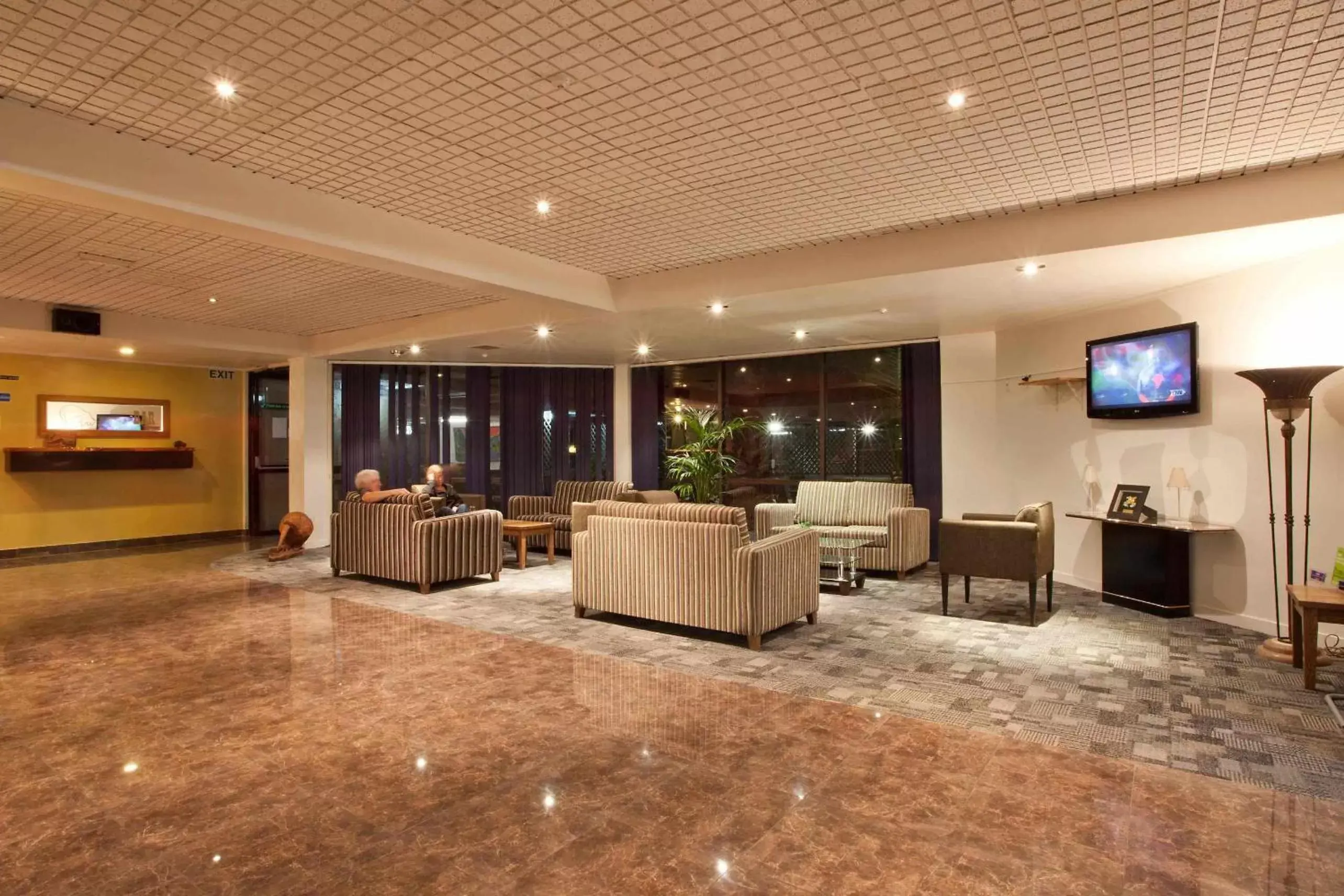 Lobby or reception in Auckland Airport Kiwi Hotel