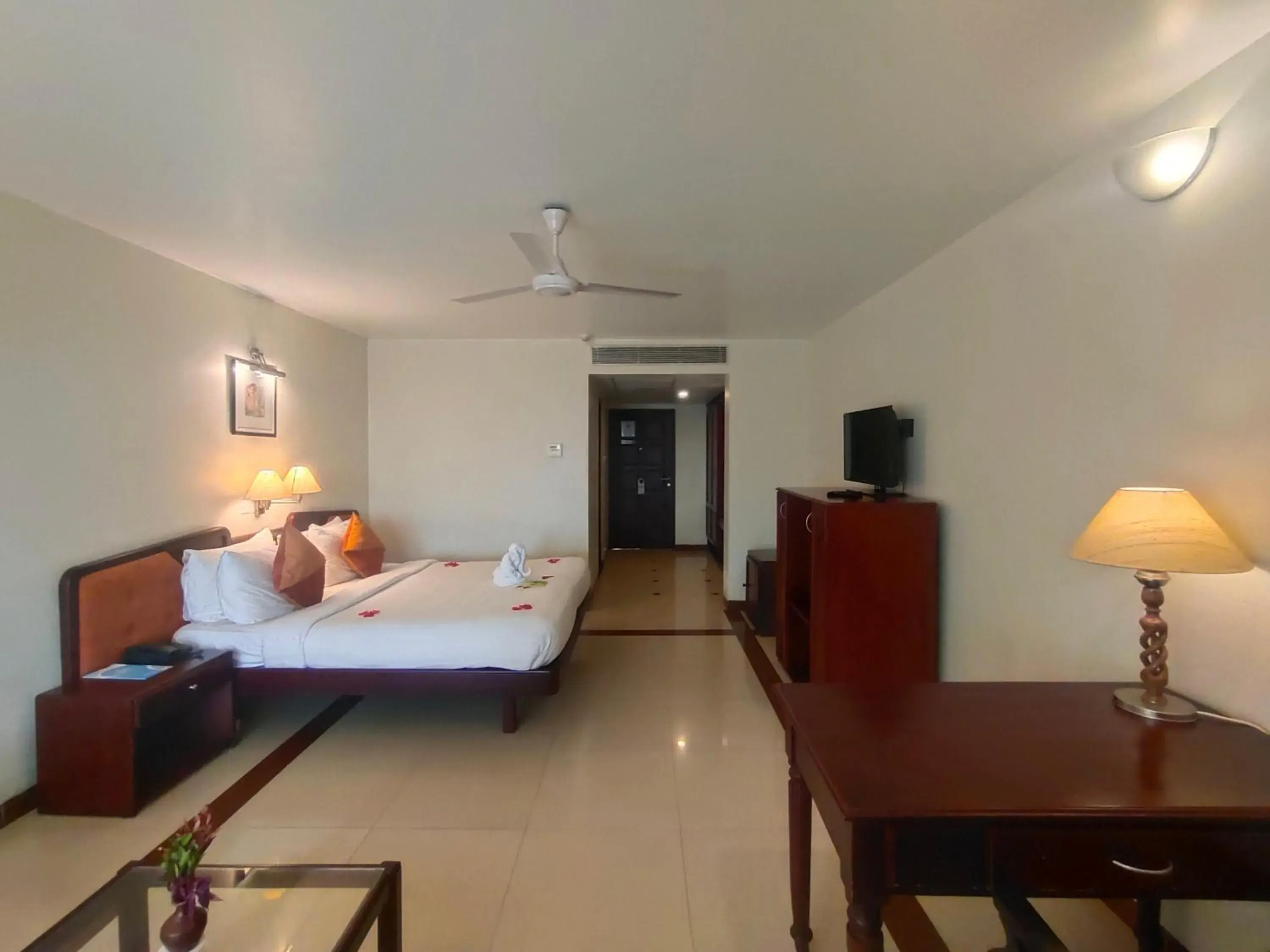 Bedroom in The Travancore Heritage Beach Resort