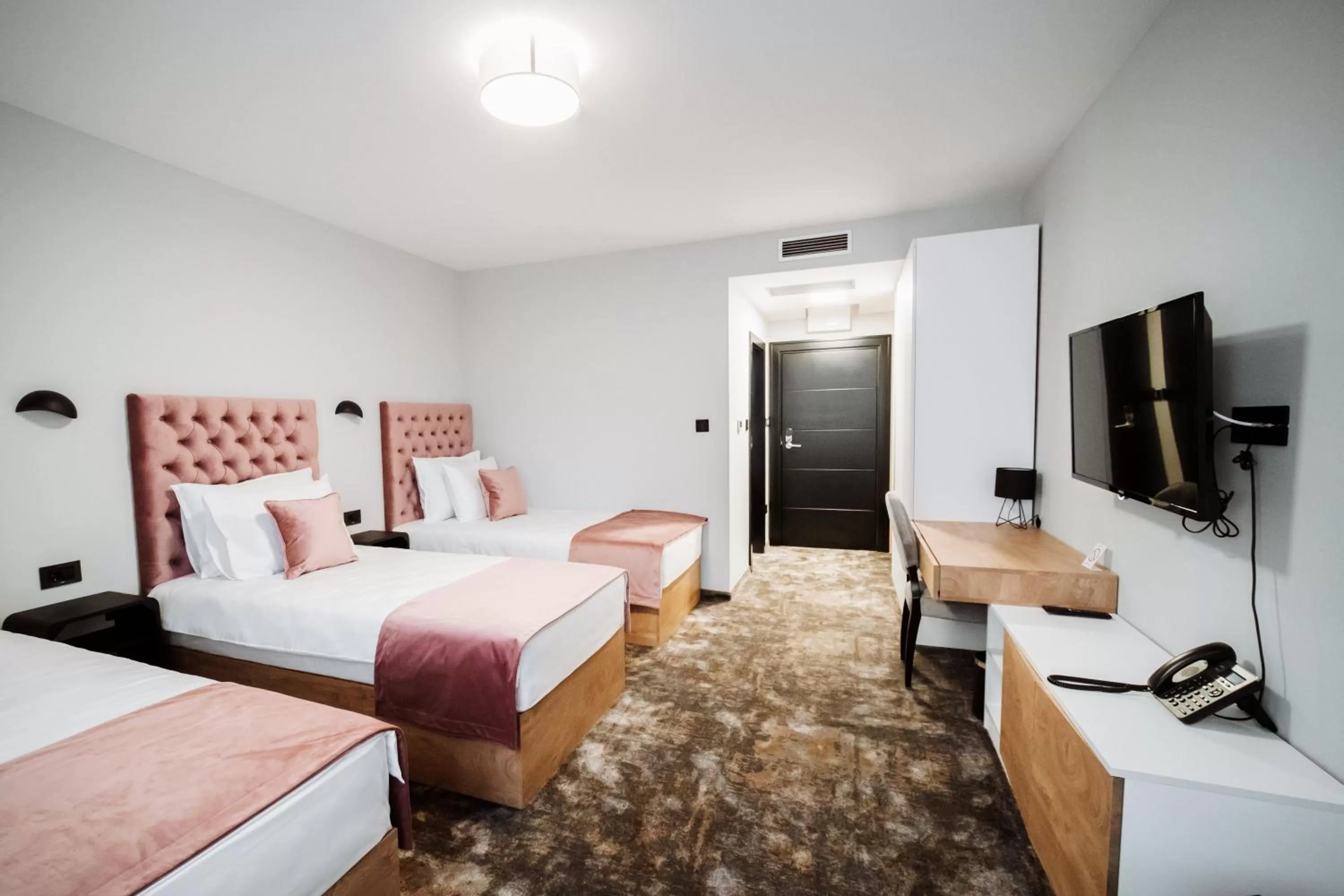 Bed in Hotel Barcode Wellness & Spa