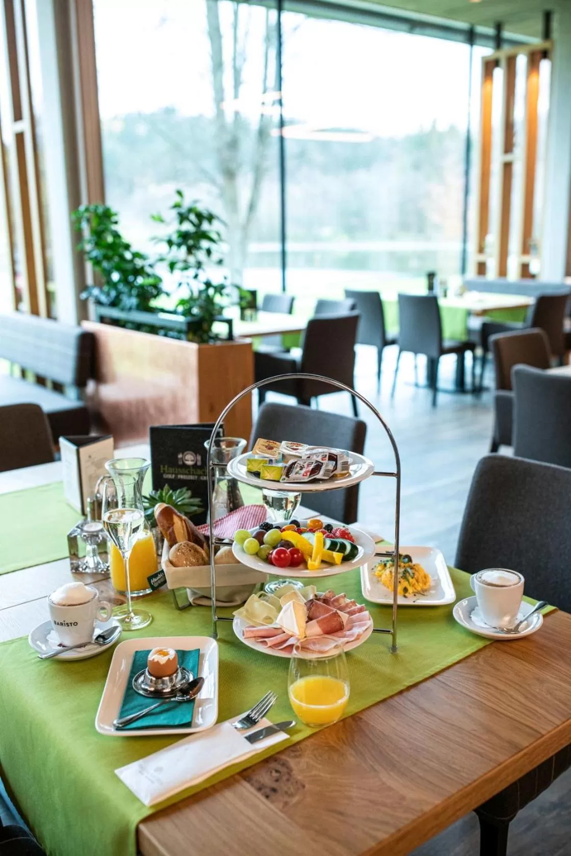 Breakfast in Hotel Hausschachen