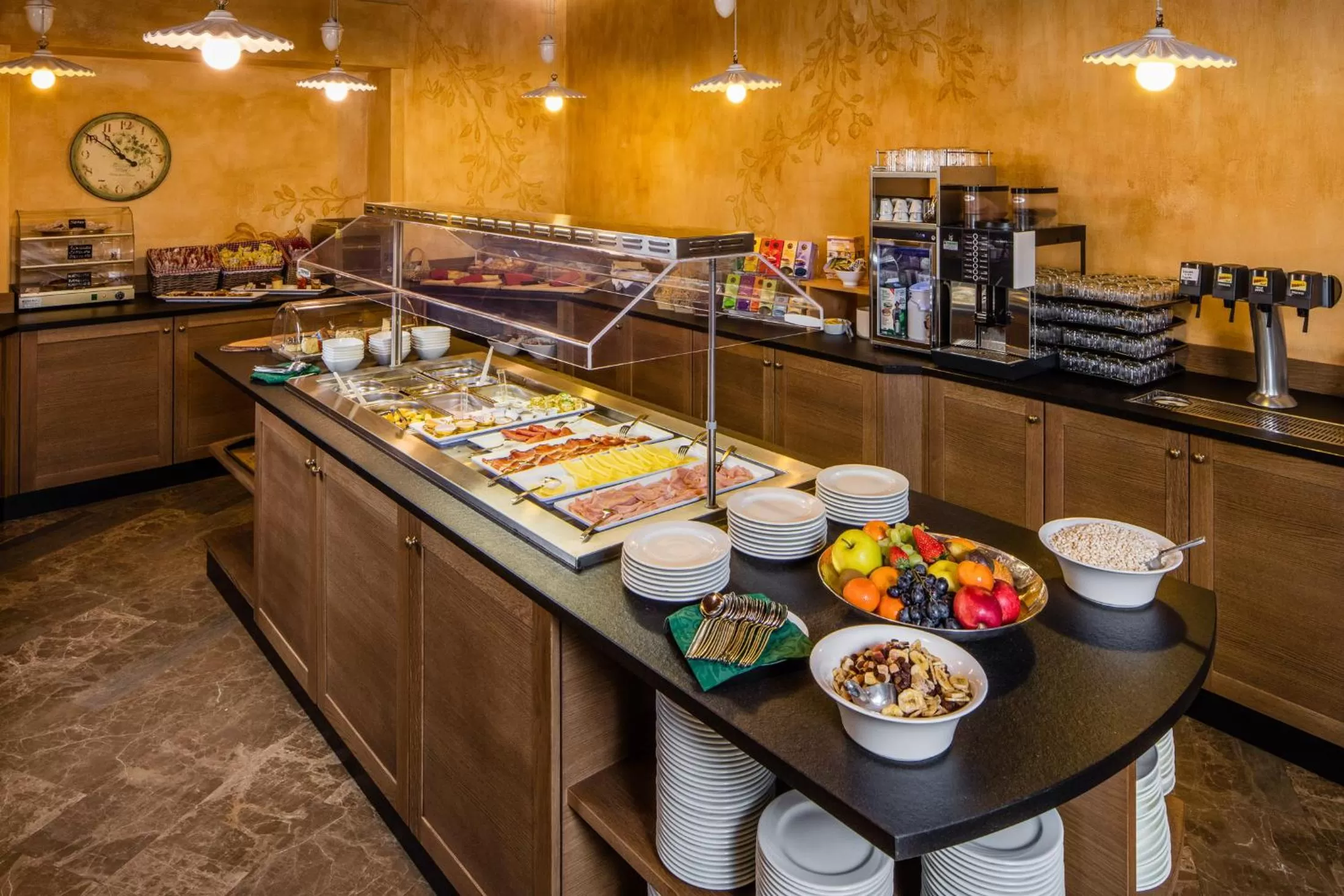 Buffet breakfast in Hotel ANDER