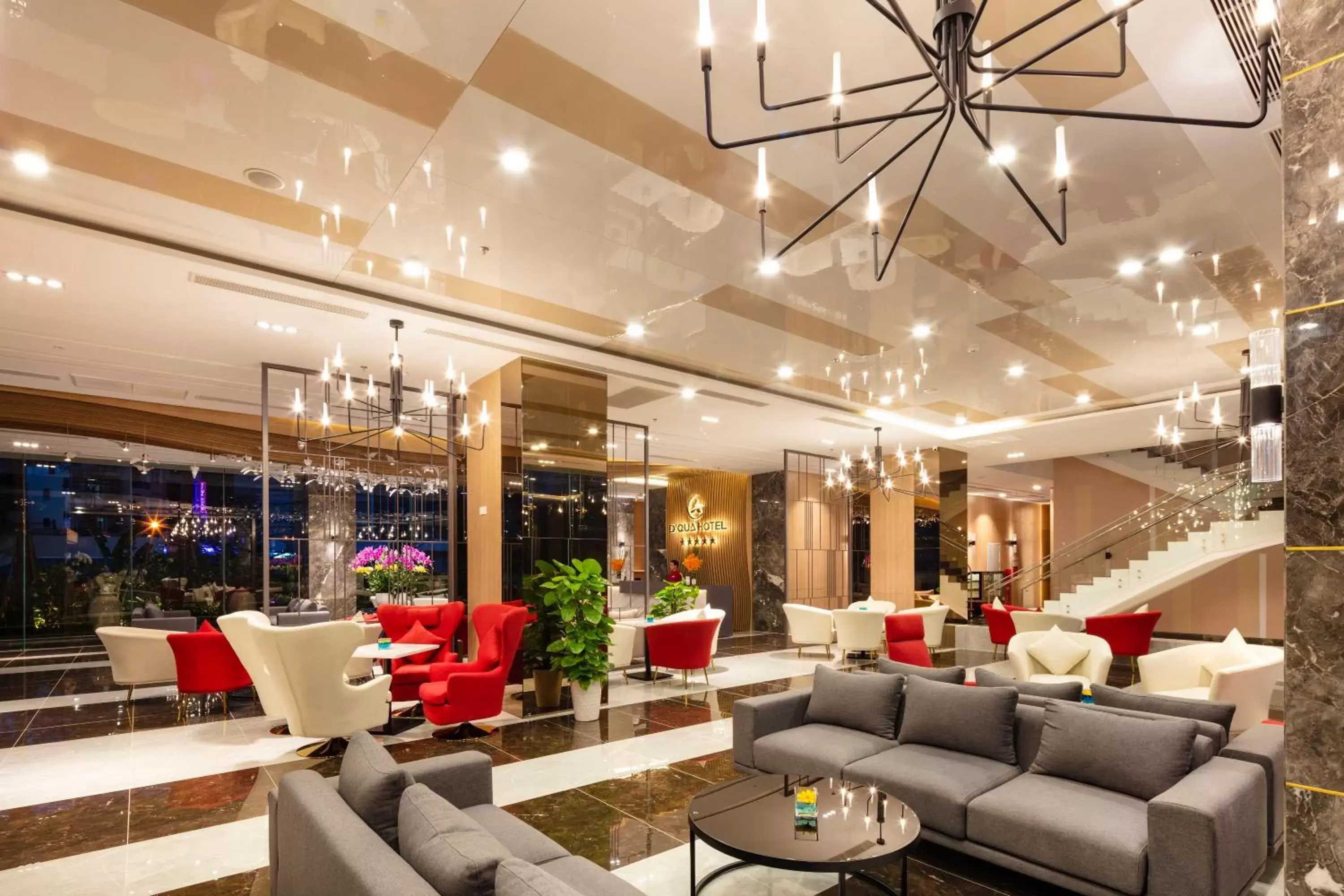 Lobby or reception in DQua Hotel Lobby or reception in DQua Hotel