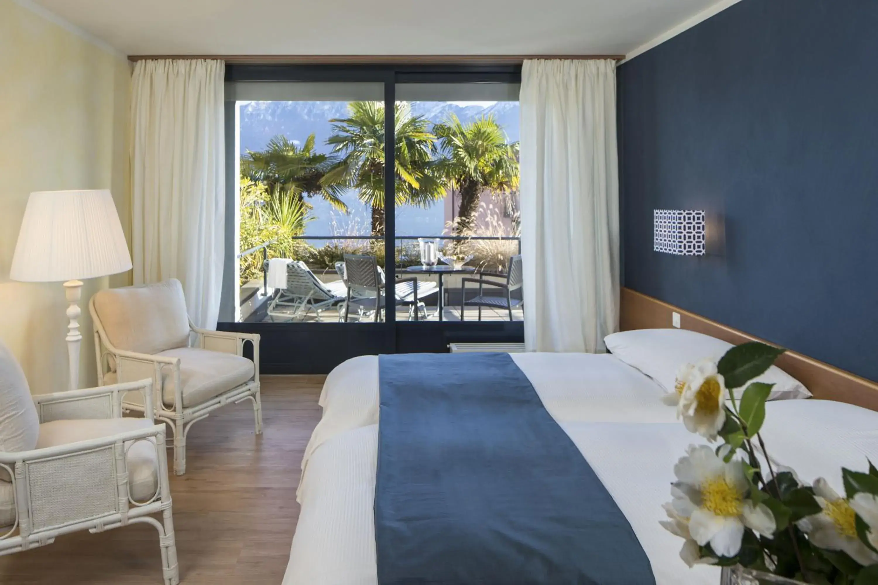 Bedroom in La Barca Blu