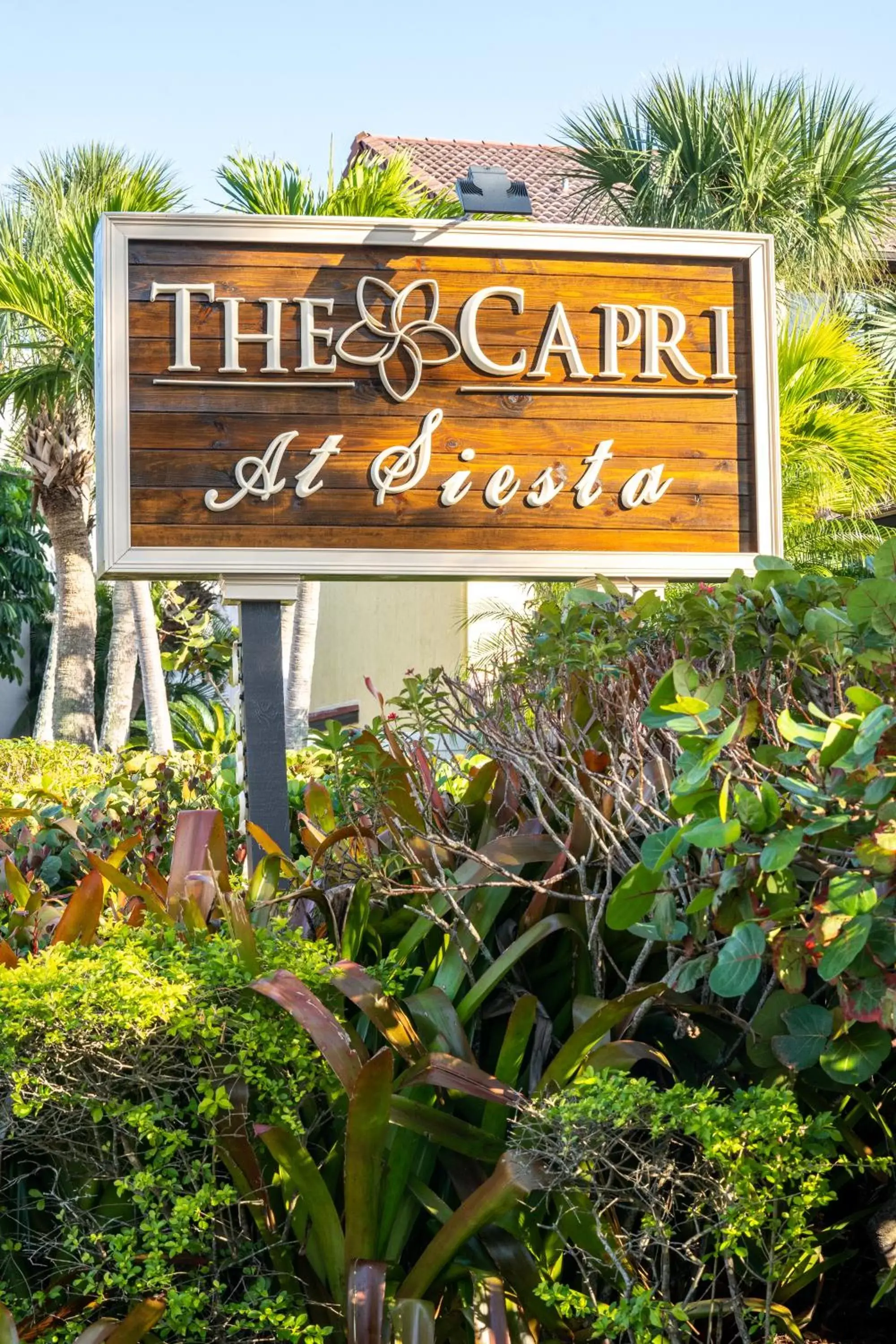 Property Logo/Sign in The Capri at Siesta