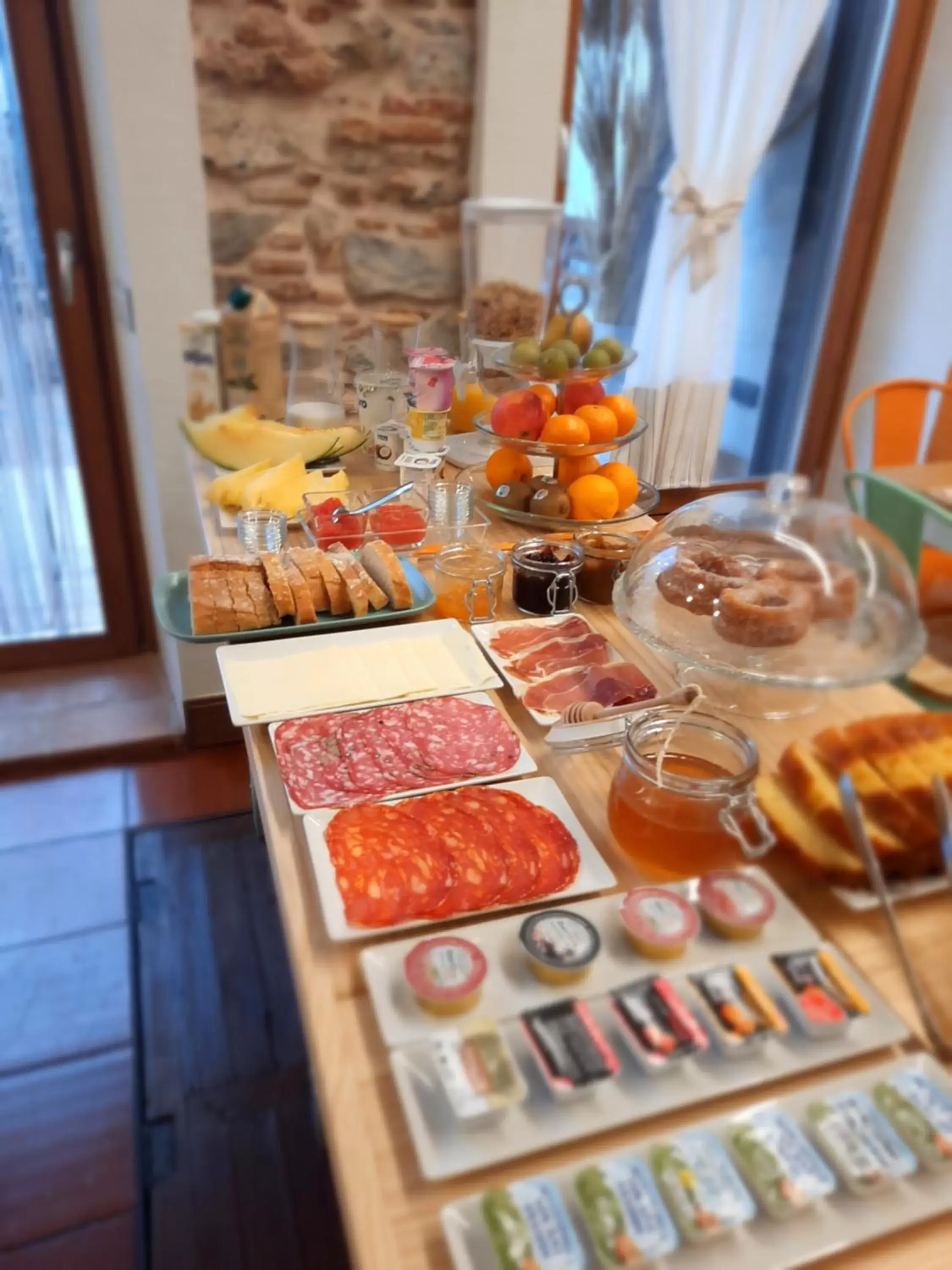 Breakfast in La Casa del Médico Hostería Rural