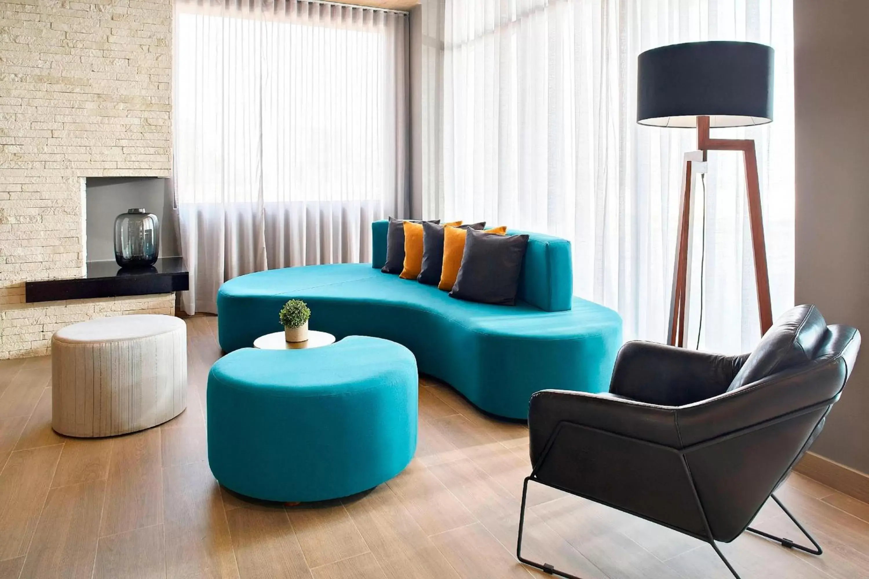 Lobby or reception, Seating Area in Fairfield Inn & Suites by Marriott Aguascalientes