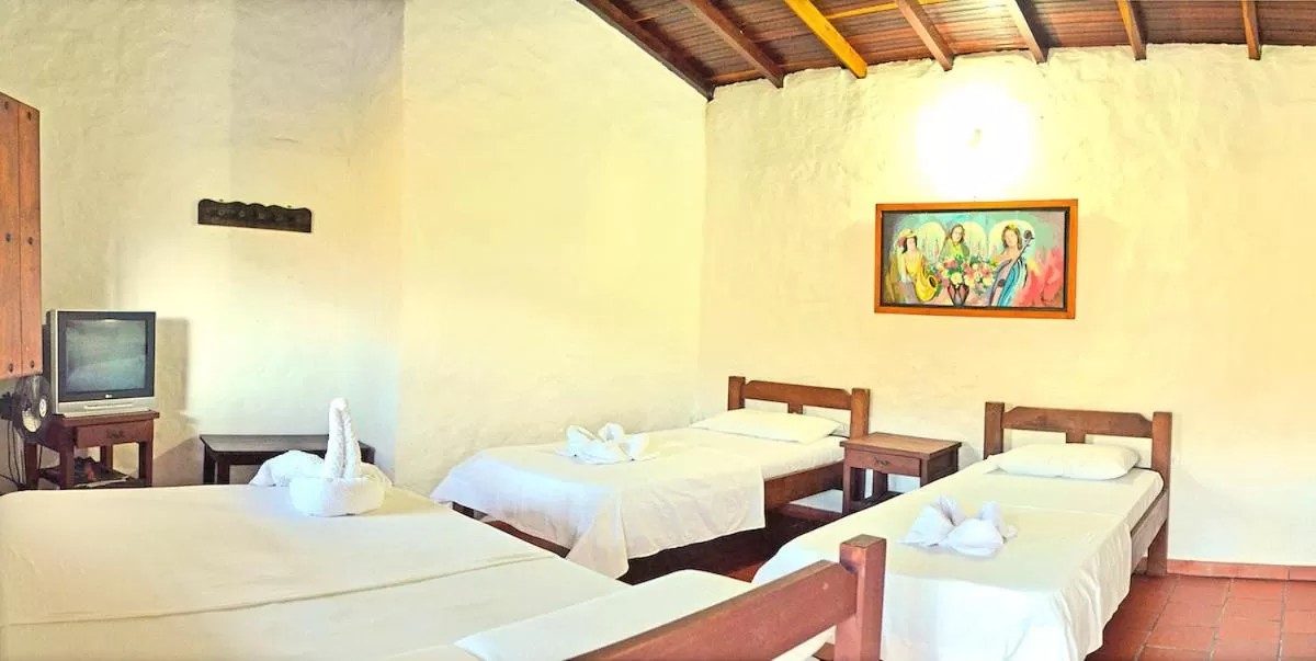 Bed, Room Photo in Hotel Terrazas de la Candelaria