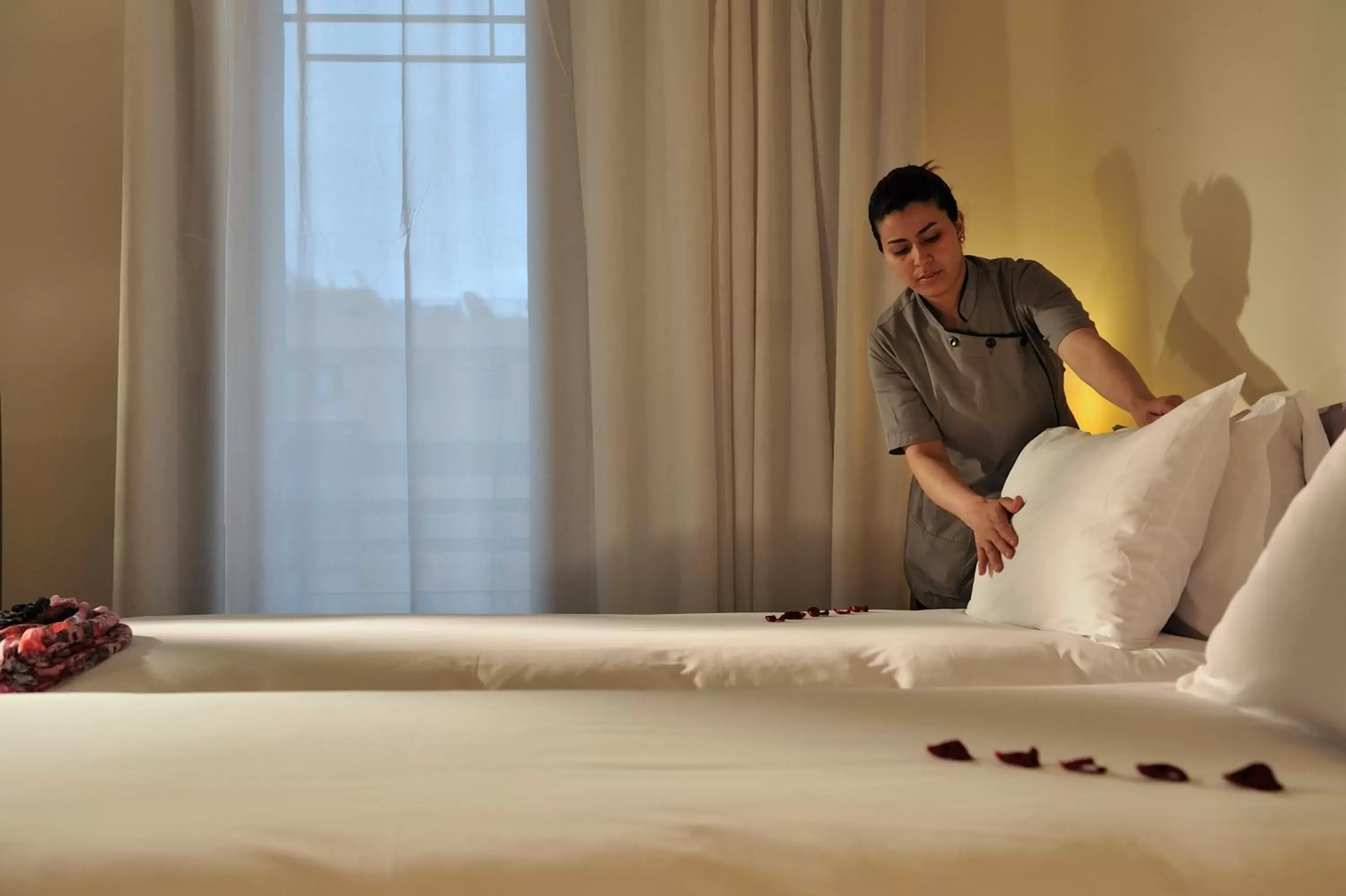 Bed, Spa/Wellness in Novotel Marrakech Hivernage
