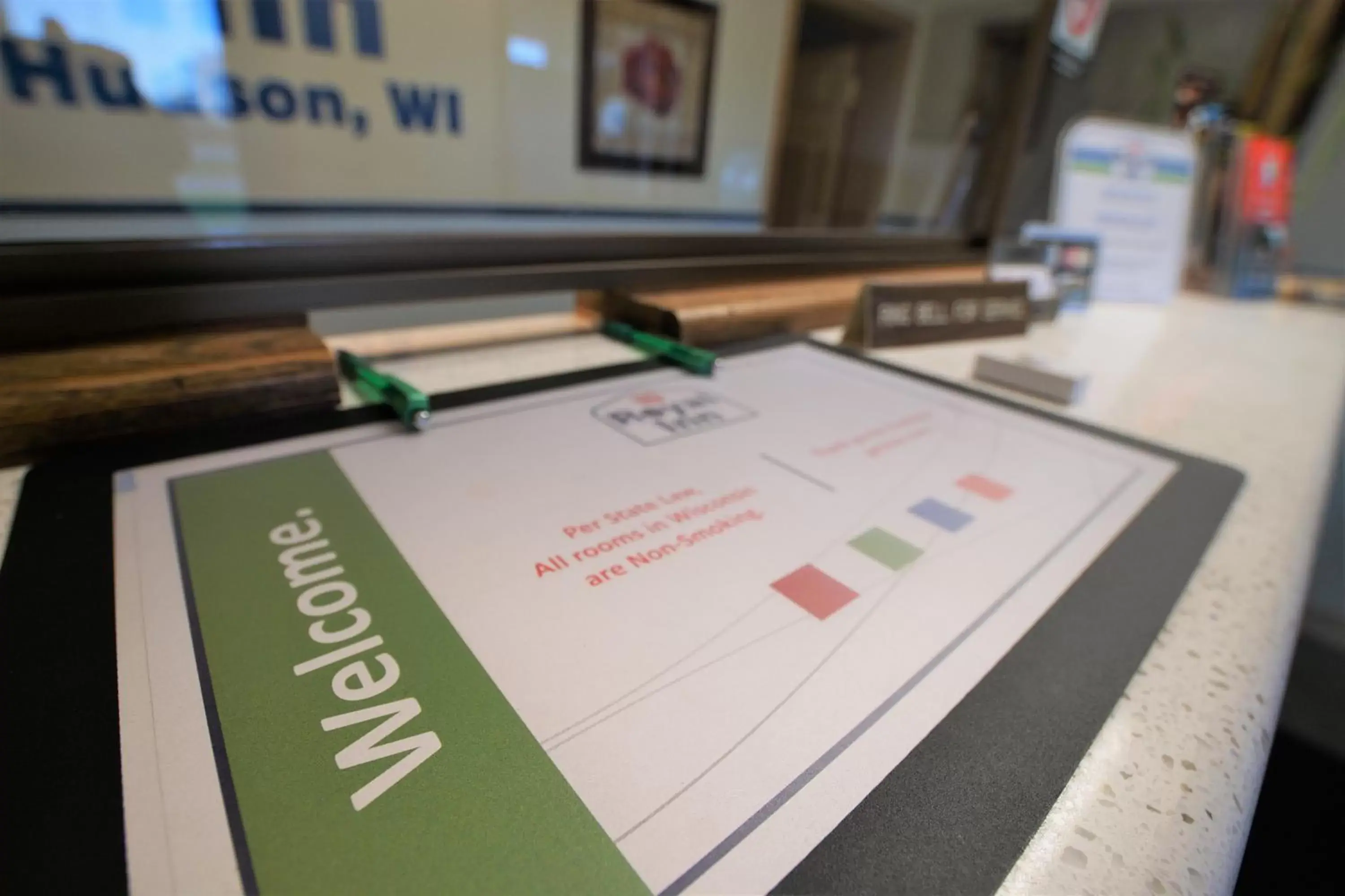 Lobby or reception in Royal Inn Hudson I-94 Lobby or reception in Royal Inn Hudson I-94