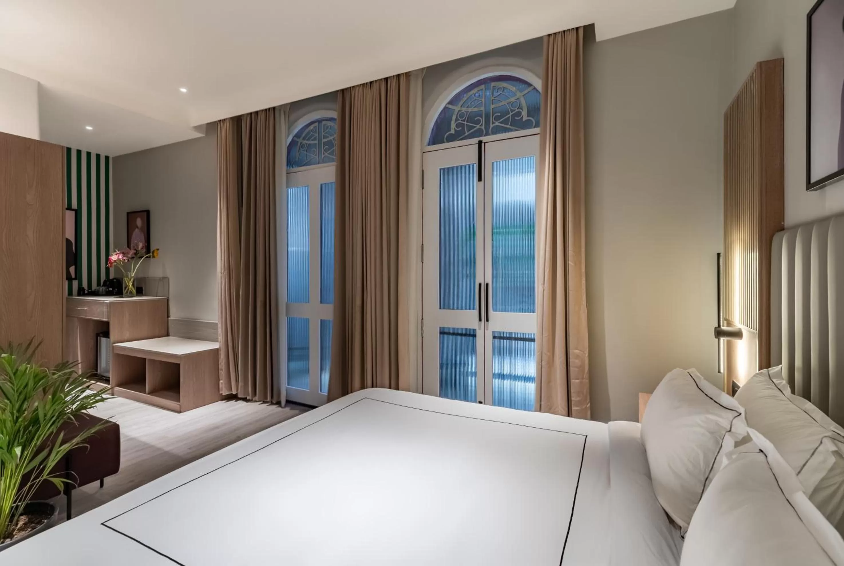 Bedroom, Bed in Downtown Prime A Premium Boutique Hotel Udaipur - My Downtown Hotels