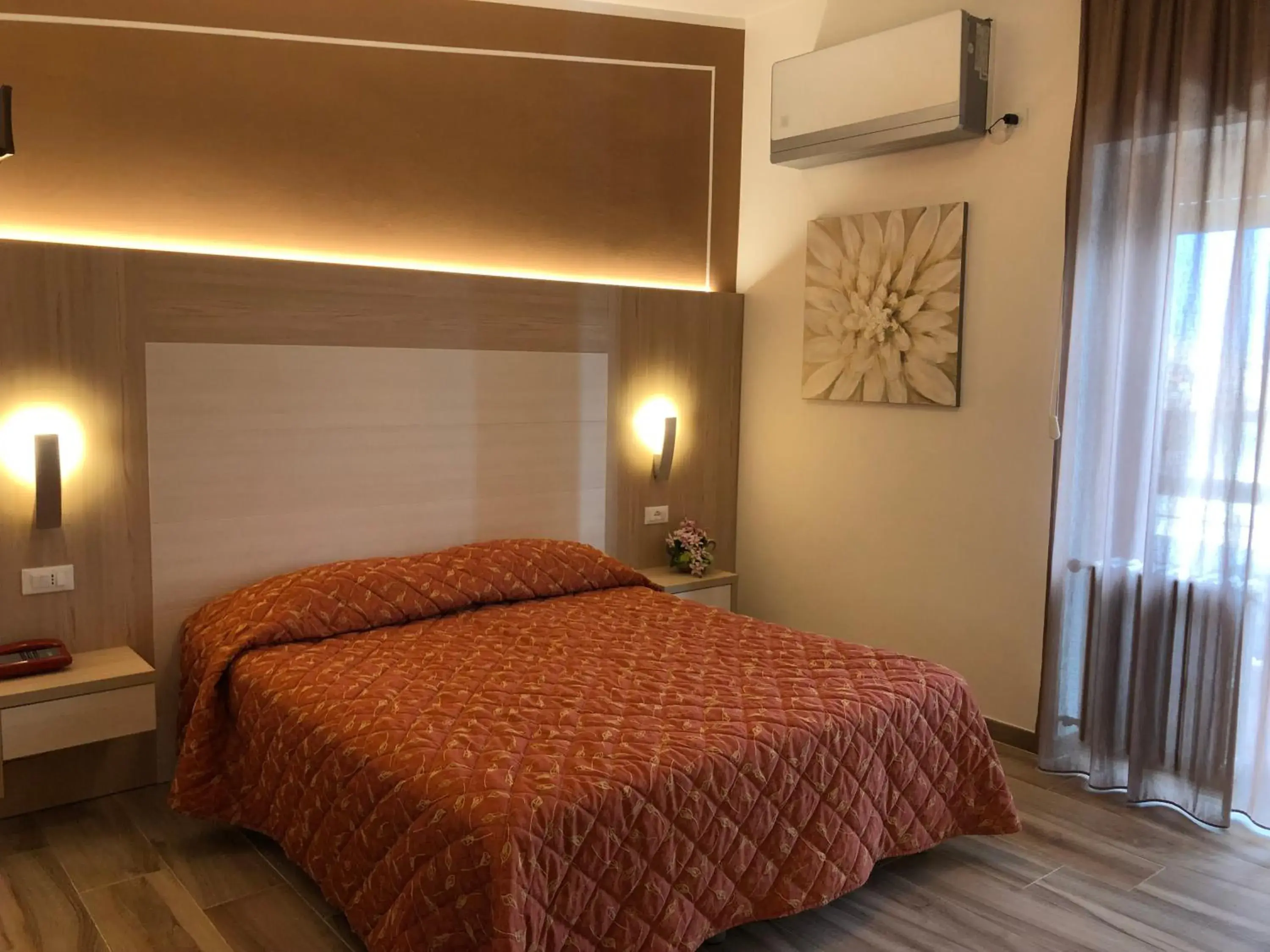 Bedroom, Bed in Hotel Palazzina
