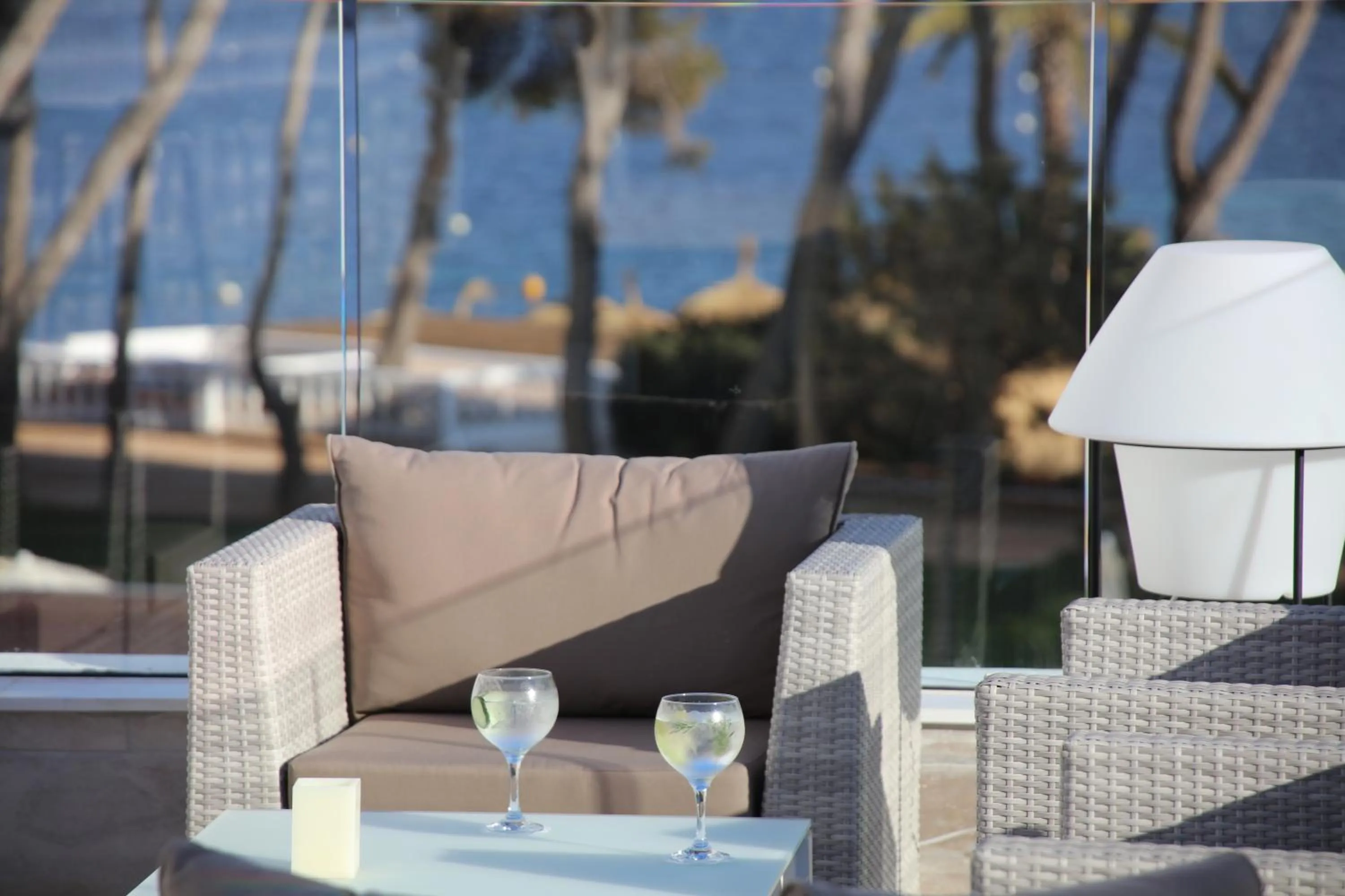 Lounge or bar, Restaurant/Places to Eat in Iberostar Selection Santa Eulalia Ibiza