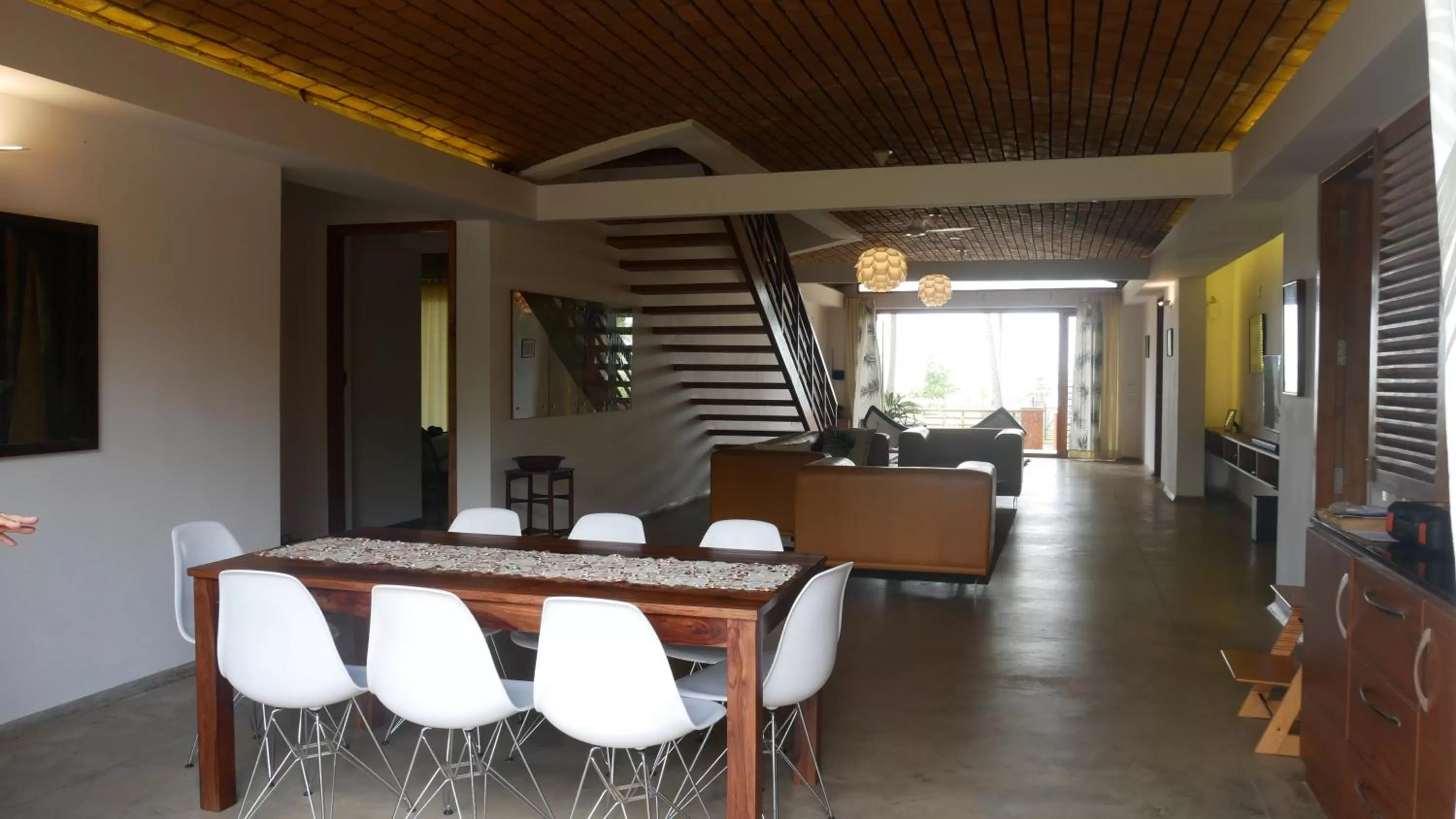 Living room in Villa Malpe