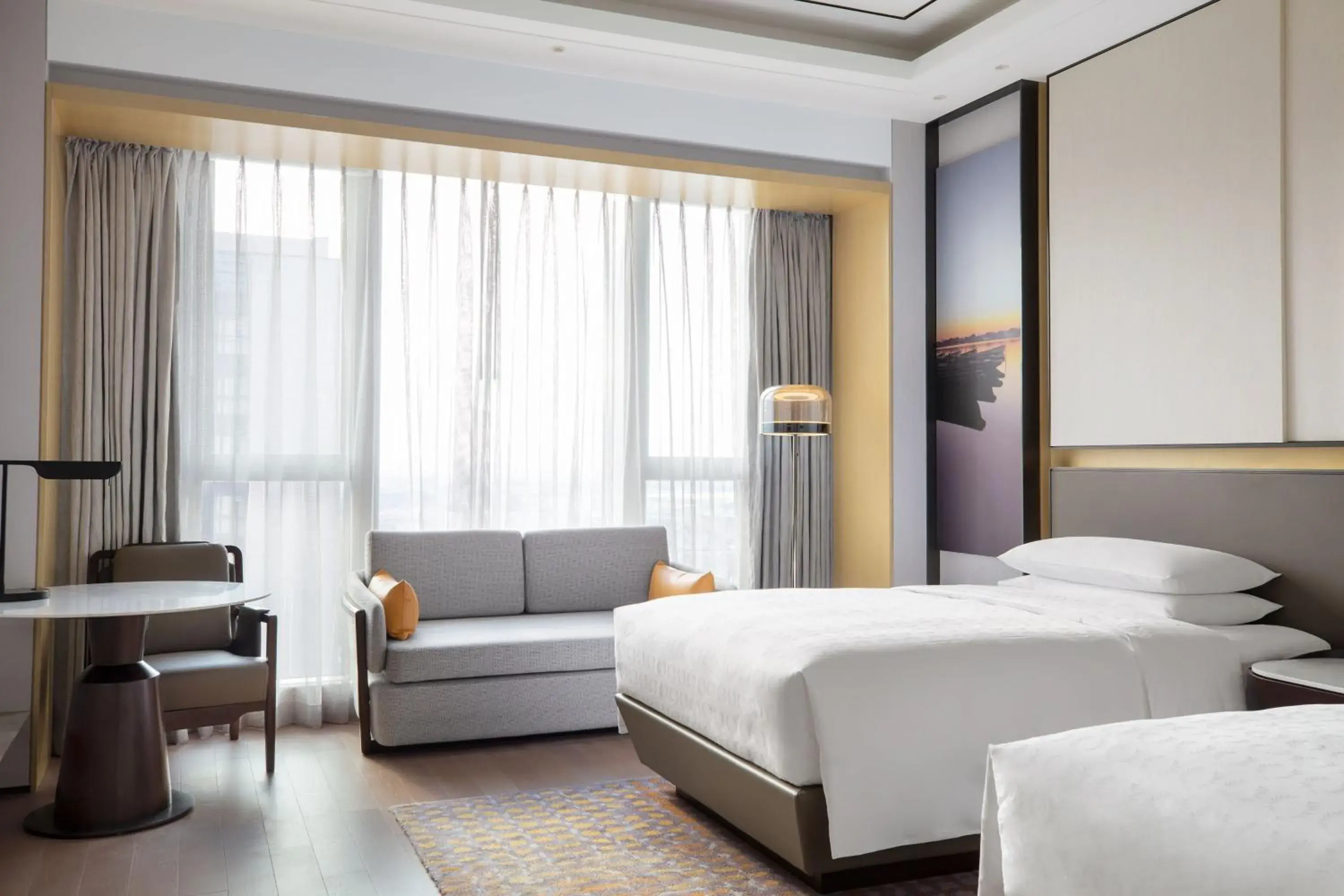 Club Premium, Club lounge access, Guest room, City view in Sheraton Shanghai Fengxian Club Premium, Club lounge access, Guest room, City view in Sheraton Shanghai Fengxian
