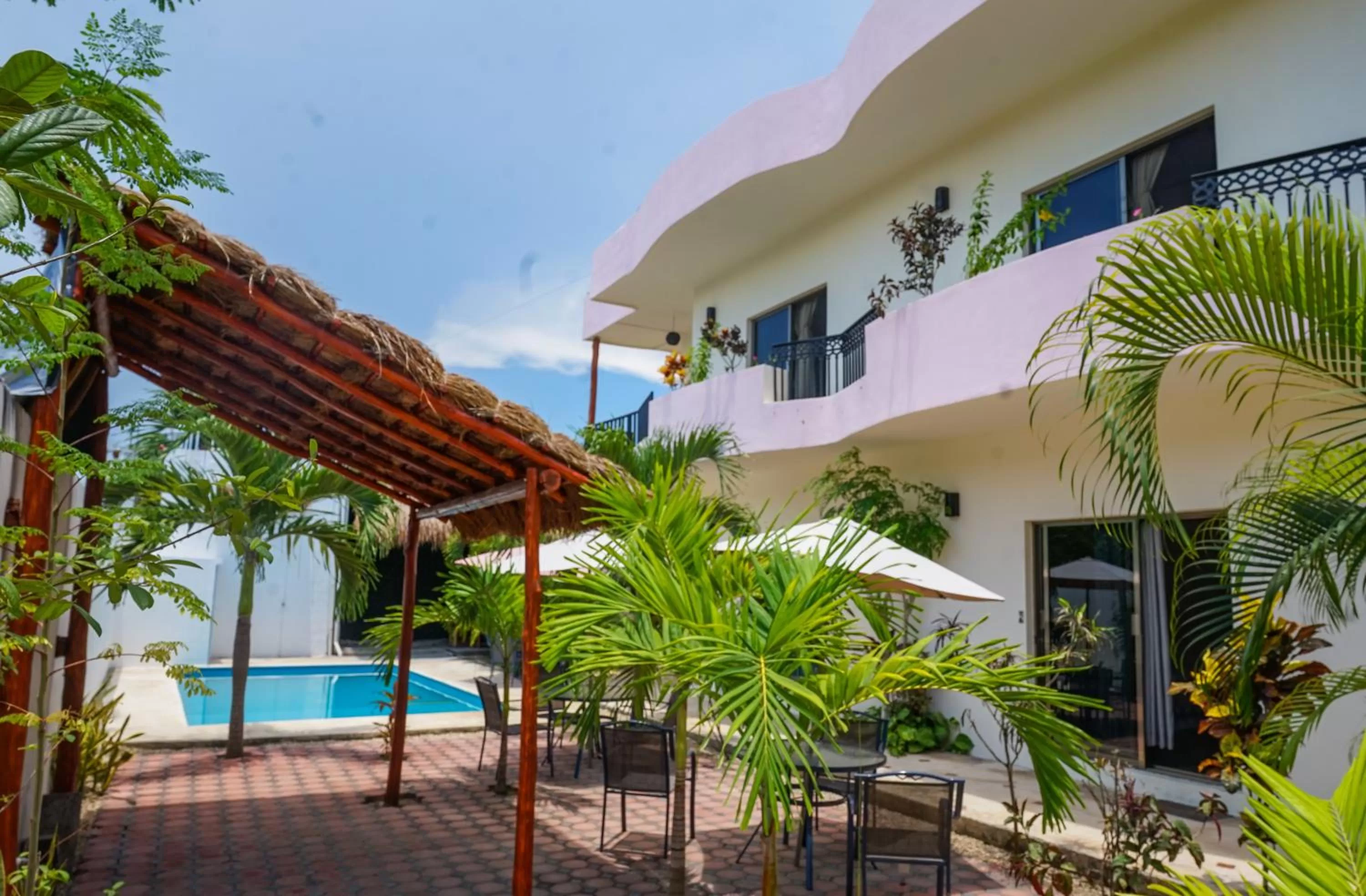 Property building in hotel stella maris tulum